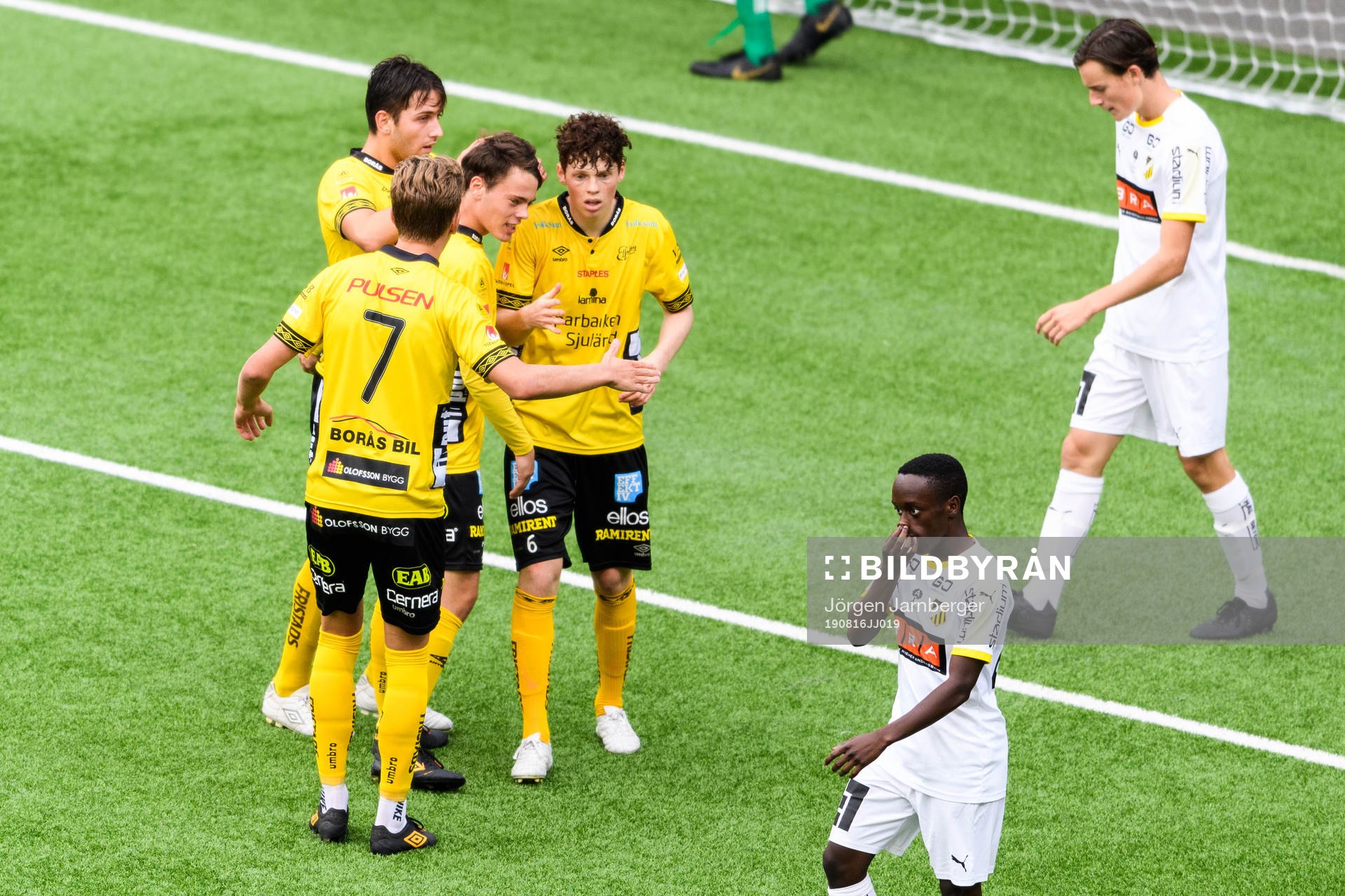 Elfsborgs spelare jublar