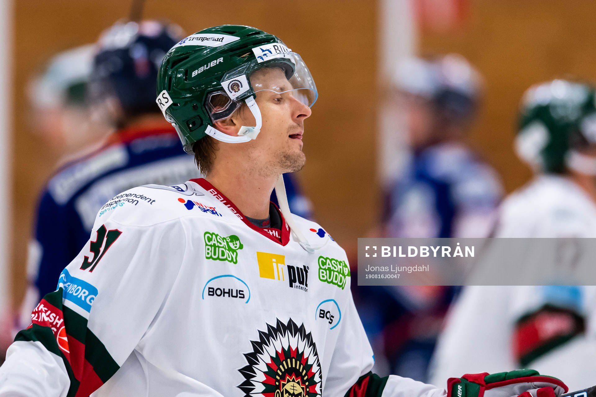 Frölundas Nicklas Lasu deppar