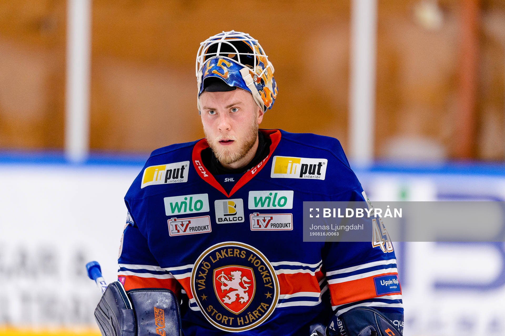 Växjös målvakt Viktor Andrén