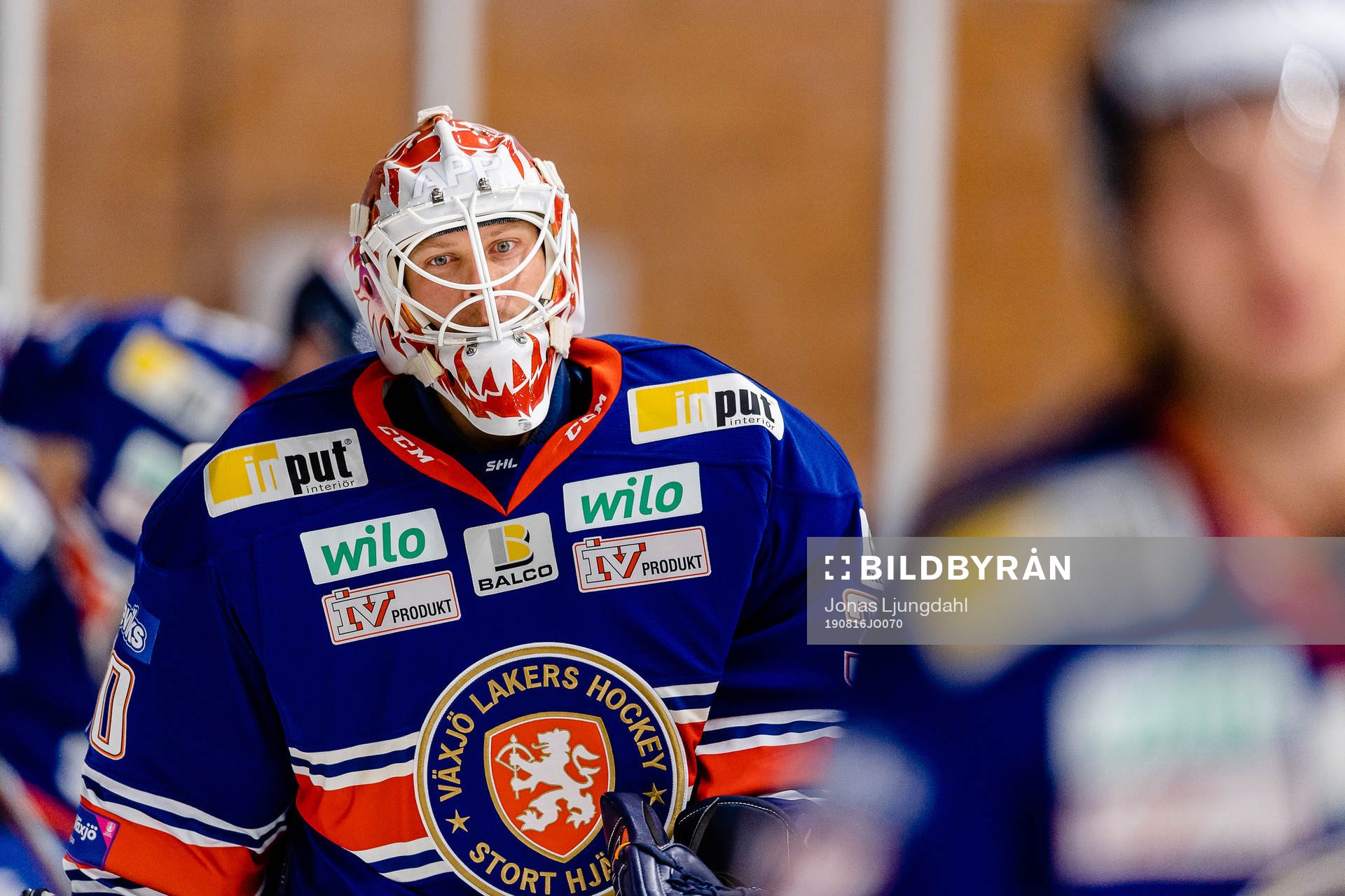 Växjös målvakt Viktor Fasth