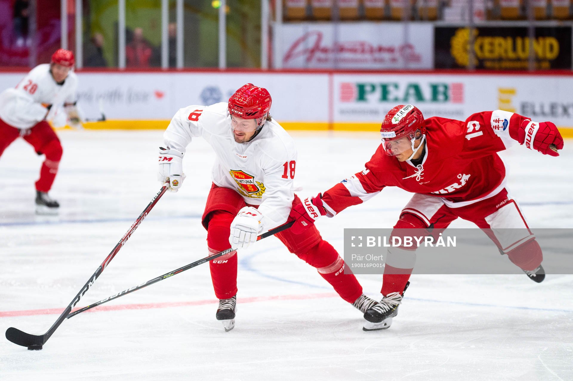 Almtunas Christian Hägg och Timrås Gustav Nielsen