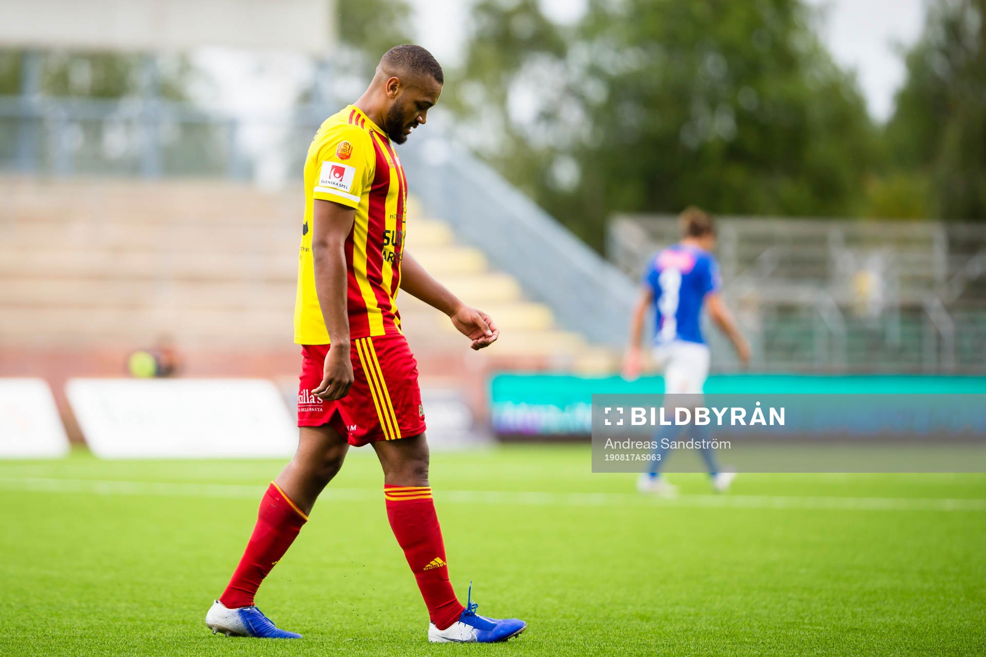 Syrianskas Patrick Dyrestam blir utvisad och deppar