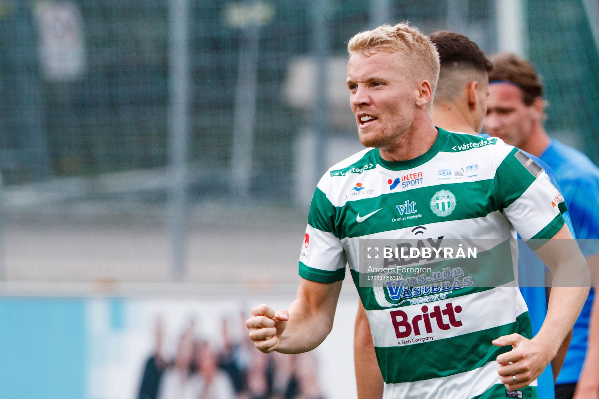 Västerås Simon Johansson jublar