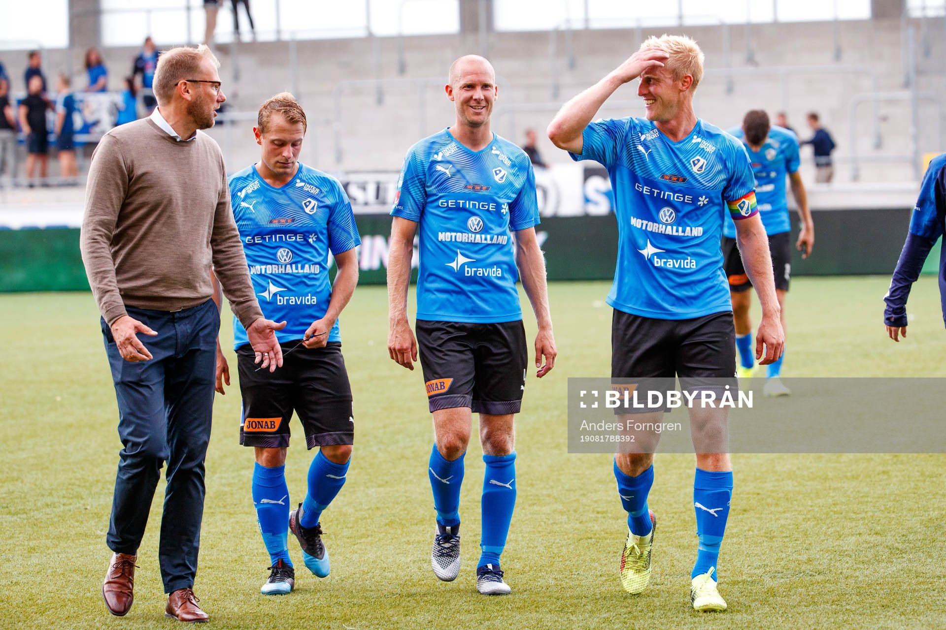 Halmstads Andreas Johansson jublar