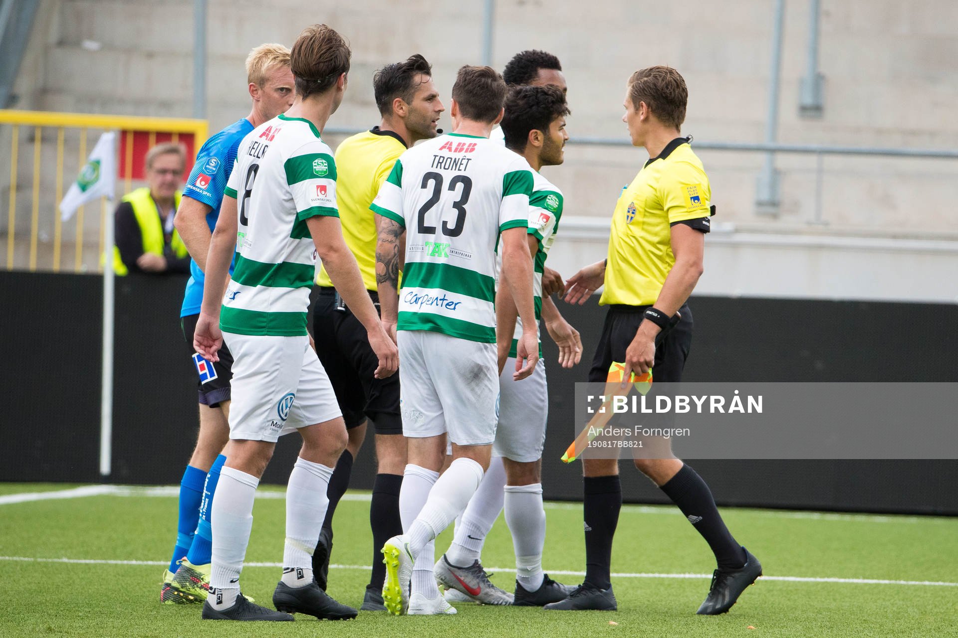 domare Granit Maqedonci och Simon Kristensson