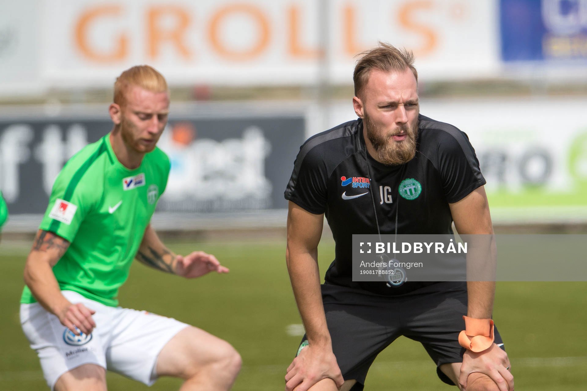 Västerås fystränare Jesper Gustavsson innan