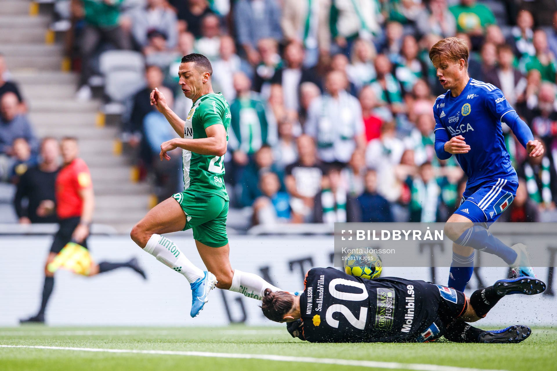 Hammarbys Nikola Djurdjic oroar framförr Sundsvalls