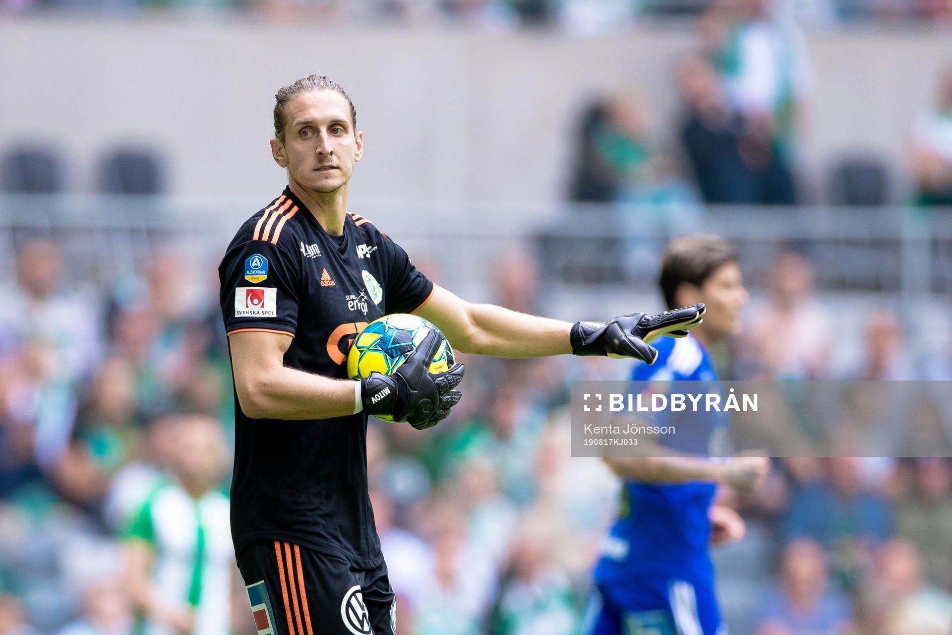 Sundsvalls målvakt David Mitov Nilsson