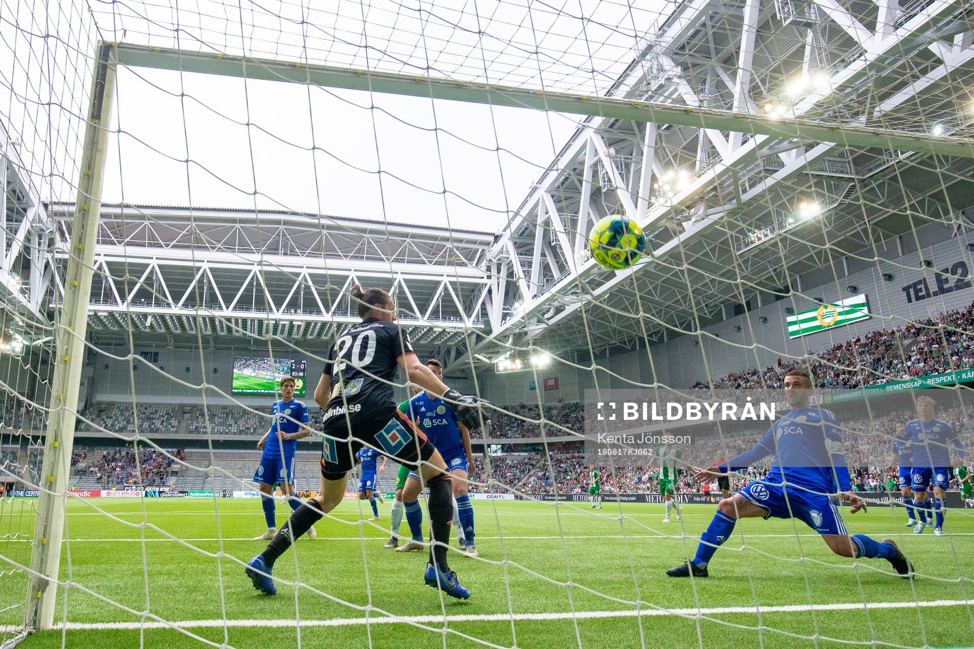 Hammarbys Richard Magyar gör 3-0 bakom Sundsvalls David