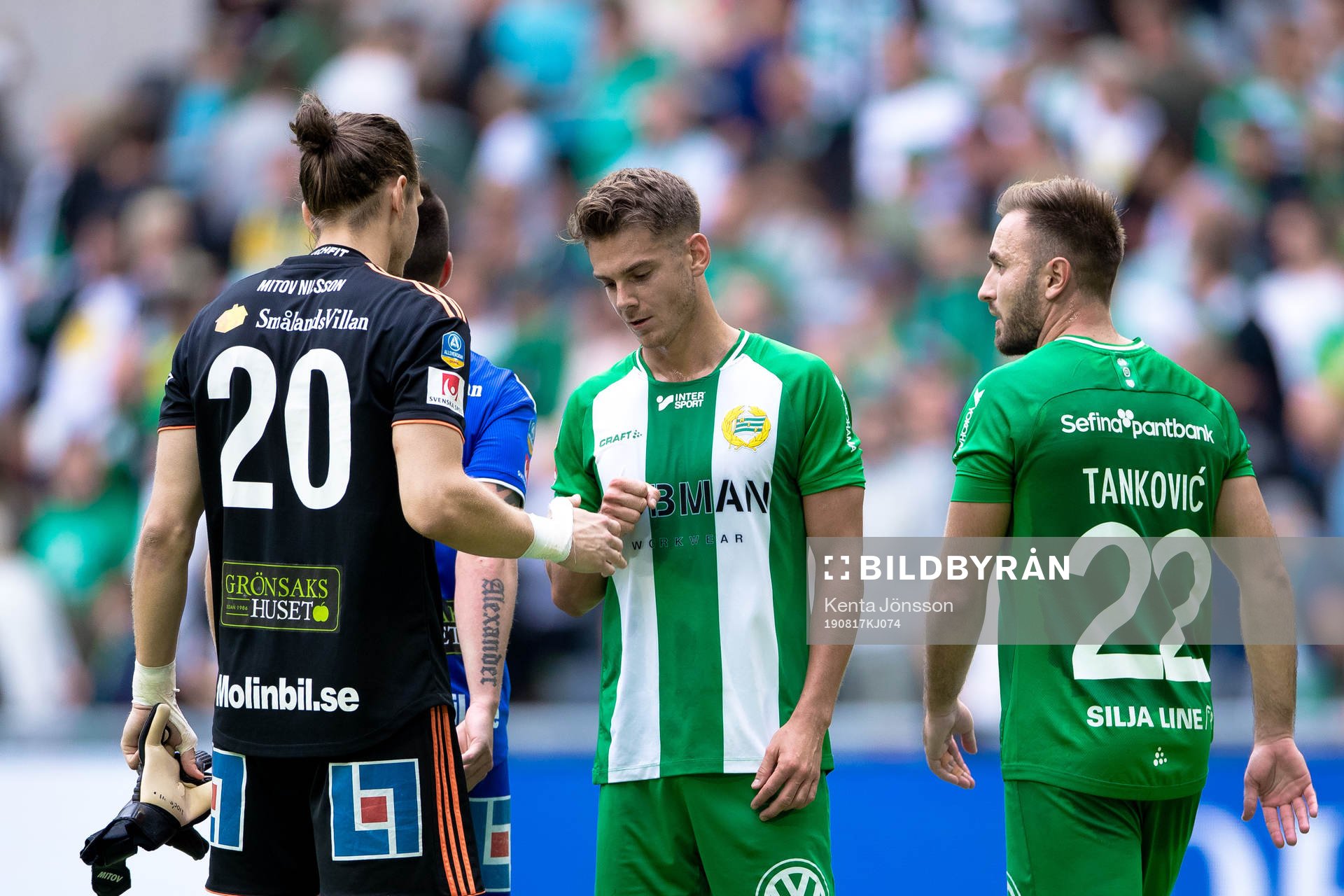 Sundsvalls David Mitov Nilsson och Hammarbys Alexander