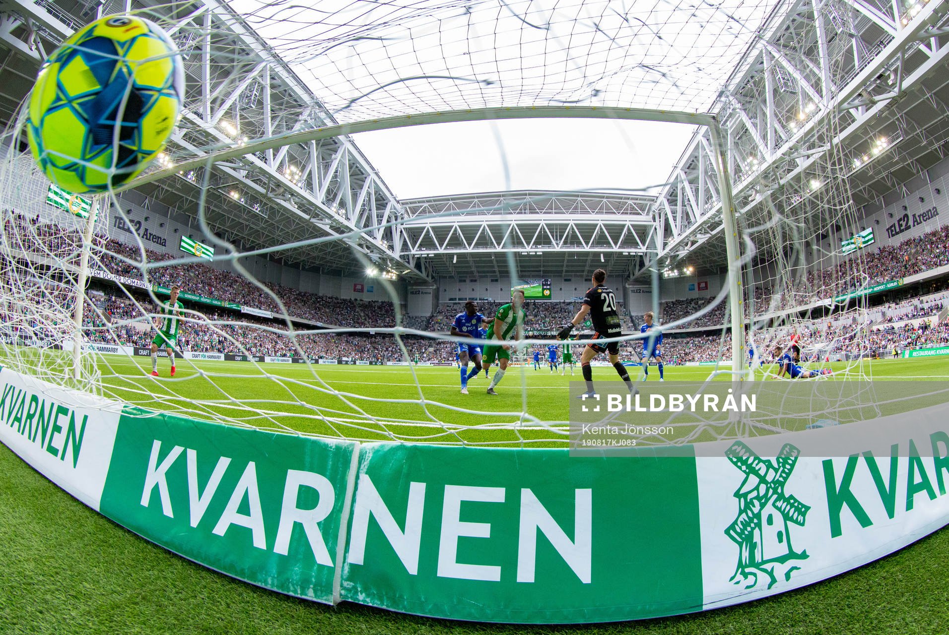 Hammarbys Muamer Tankovic gör 2-0 bakom Sundsvalls David