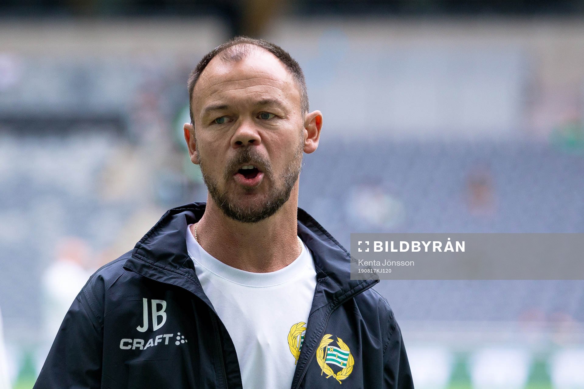 Hammarbys assisterande tränare Joachim Björklund
