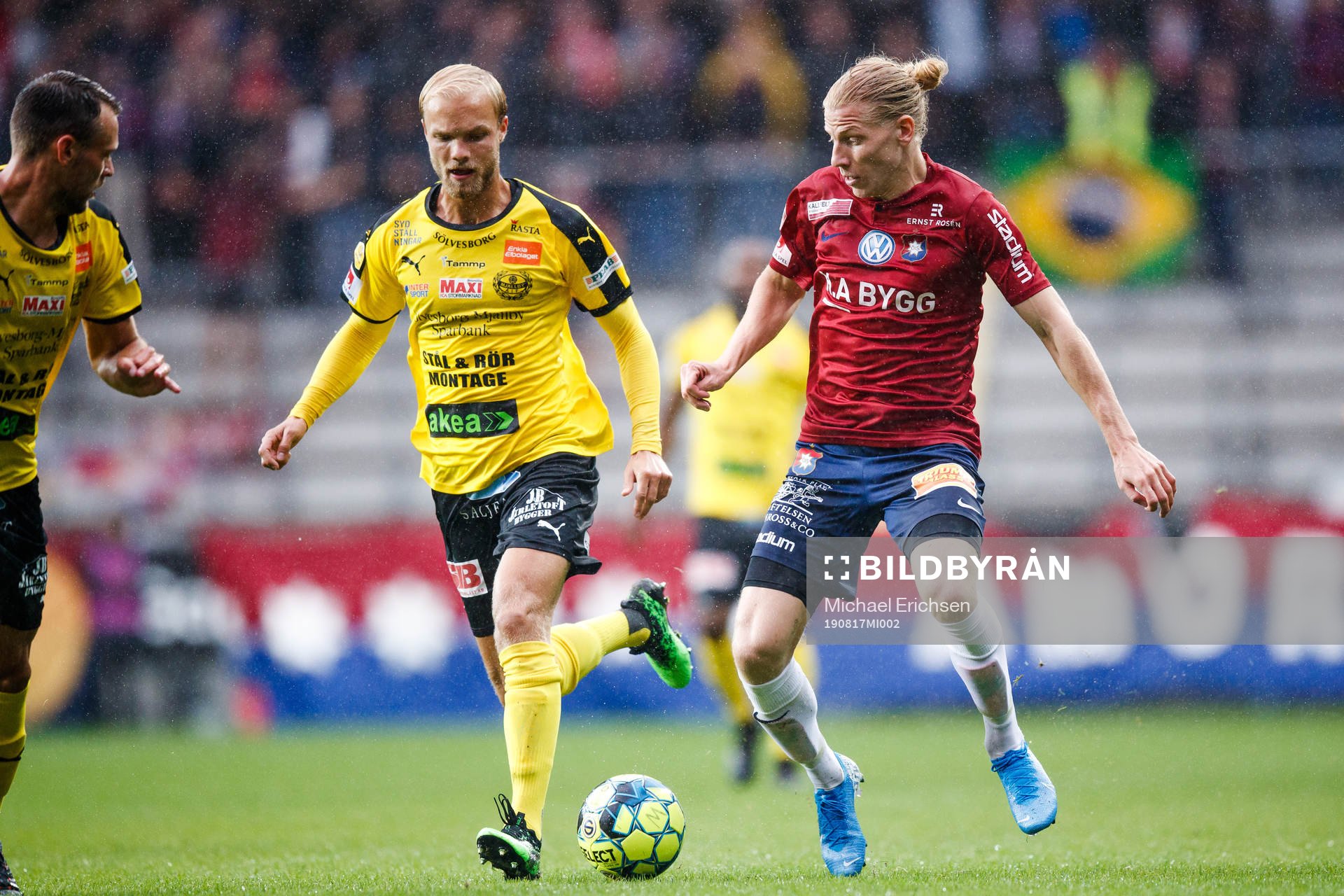 Örgrytes Gustav Ludwigson och Mjällbys Viktor Gustafson