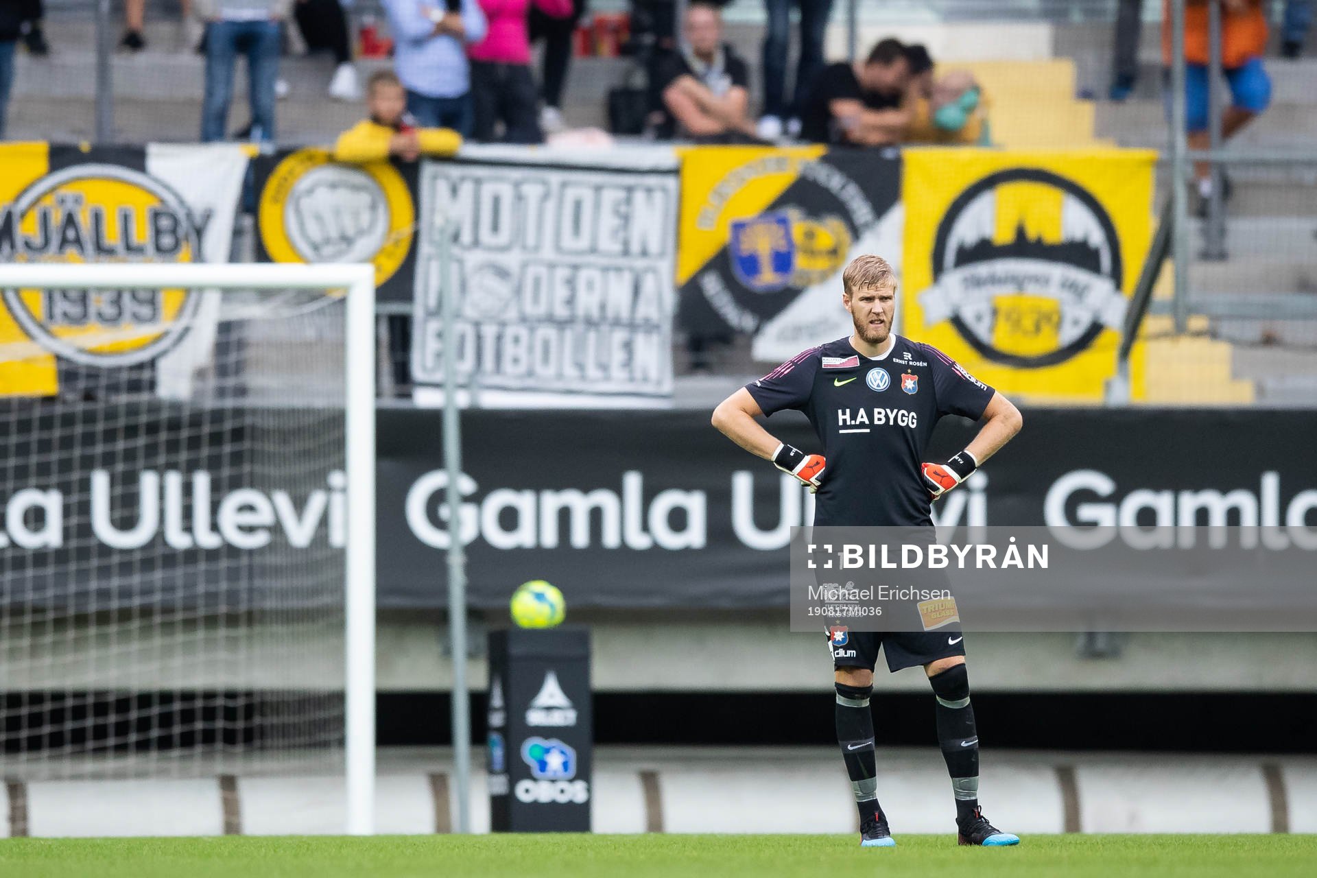 Örgrytes målvakt Fredrik Andersson