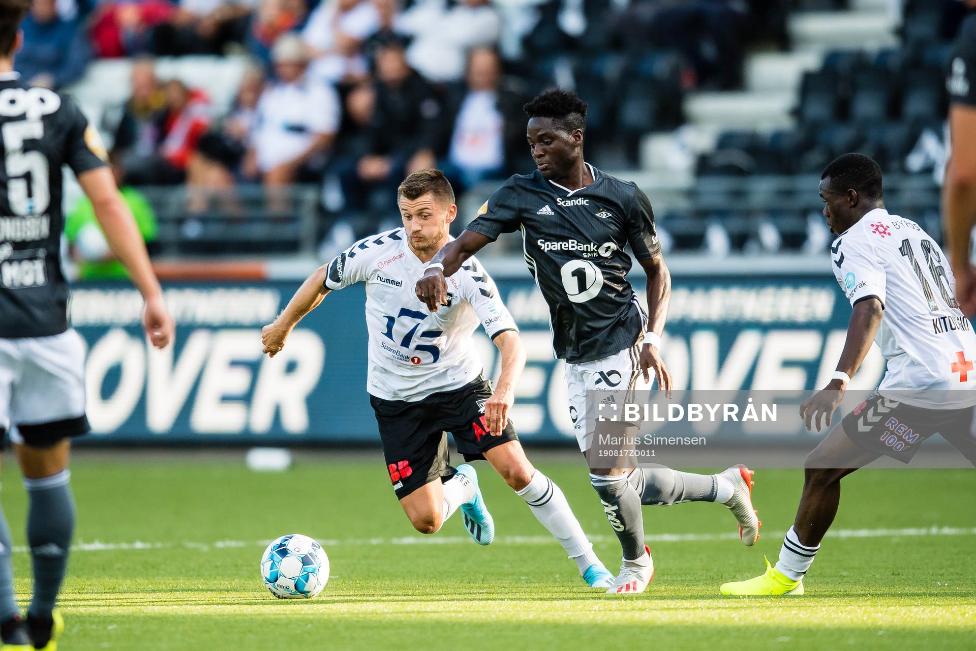 Vebjørn Alvestad Hoff of Odd and Babajide David Akintola