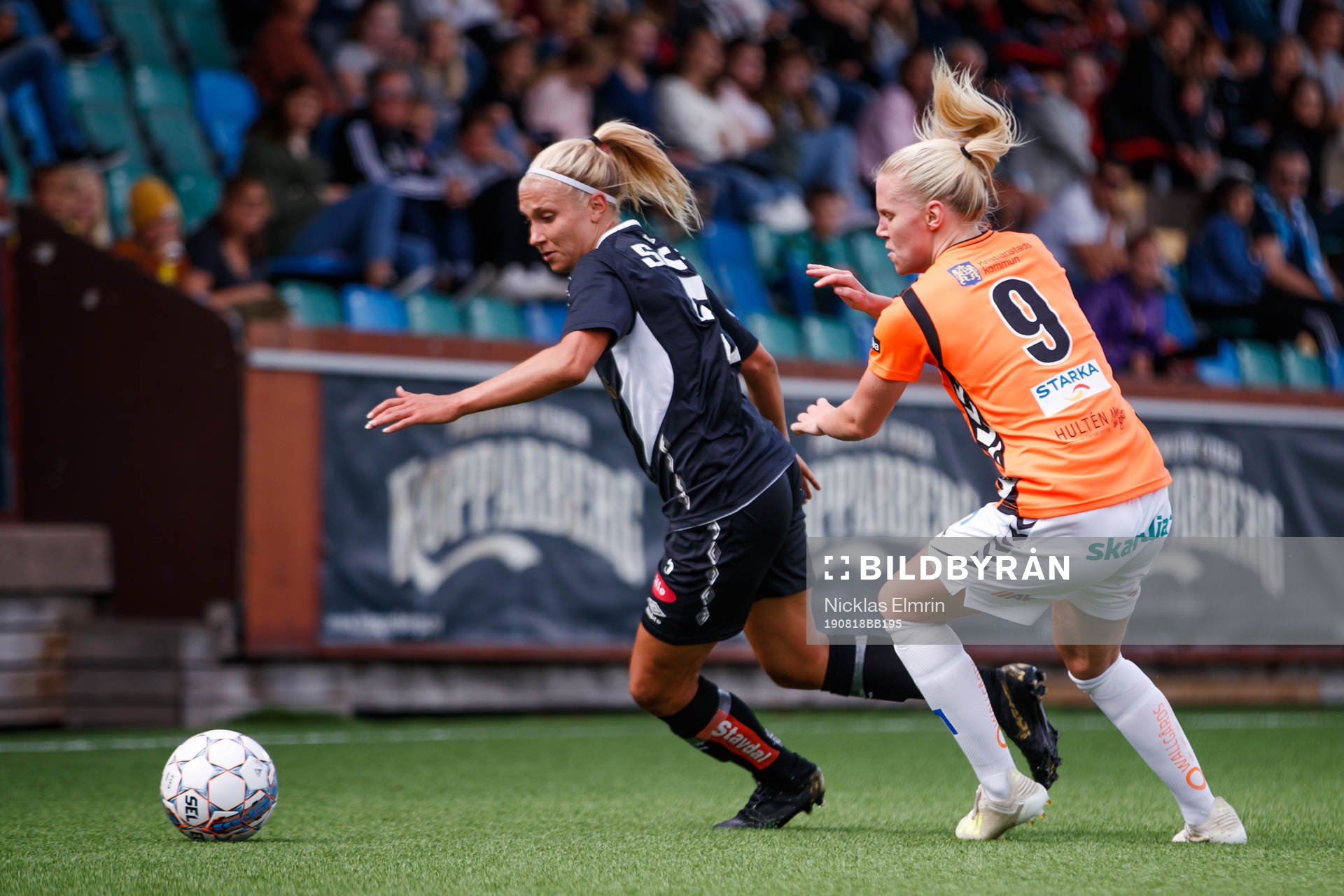 Göteborgs Emma Koivisto och Kristianstads Josefine Rybrink