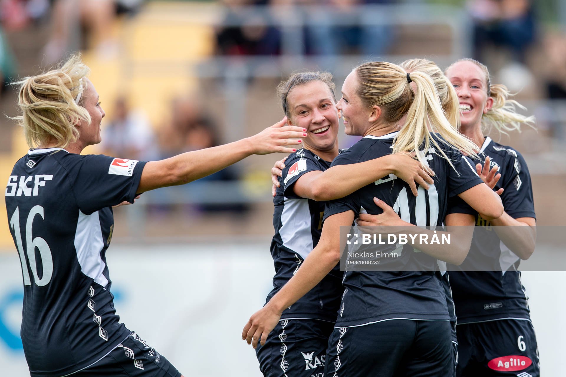 Göteborgs Elin Rubensson, Karin Lundin, Julia Zigiotti