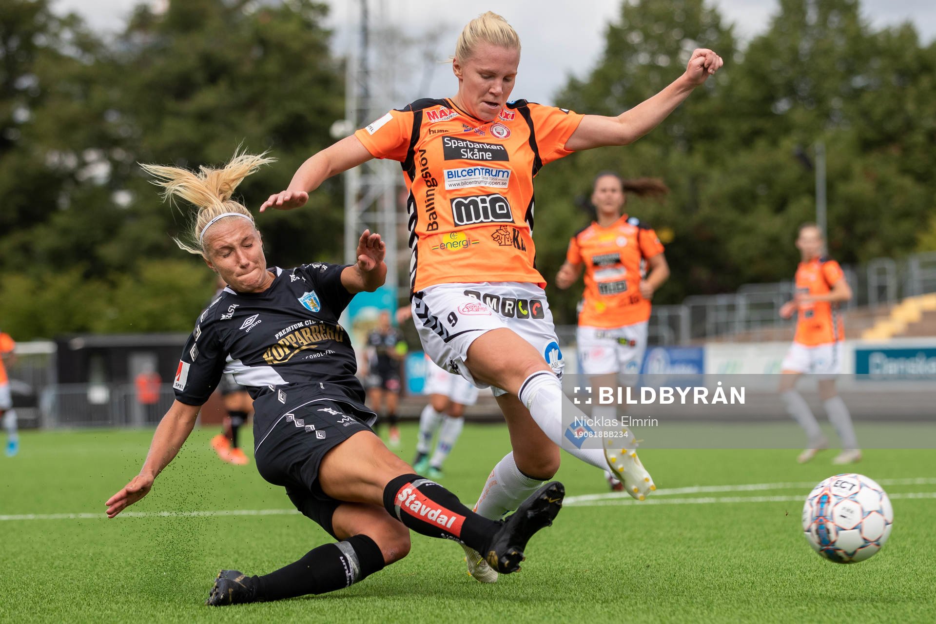 Göteborgs Emma Koivisto mot Kristianstads Josefine Rybrink