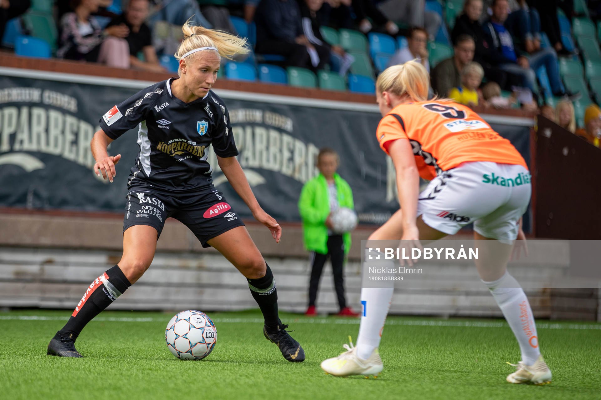 Göteborgs Emma Koivisto mot Kristianstads Josefine Rybrink