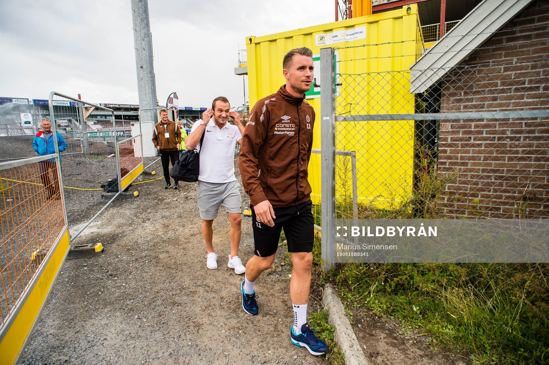 Veton Berisha of Brann and Christian Andreas Gauseth of