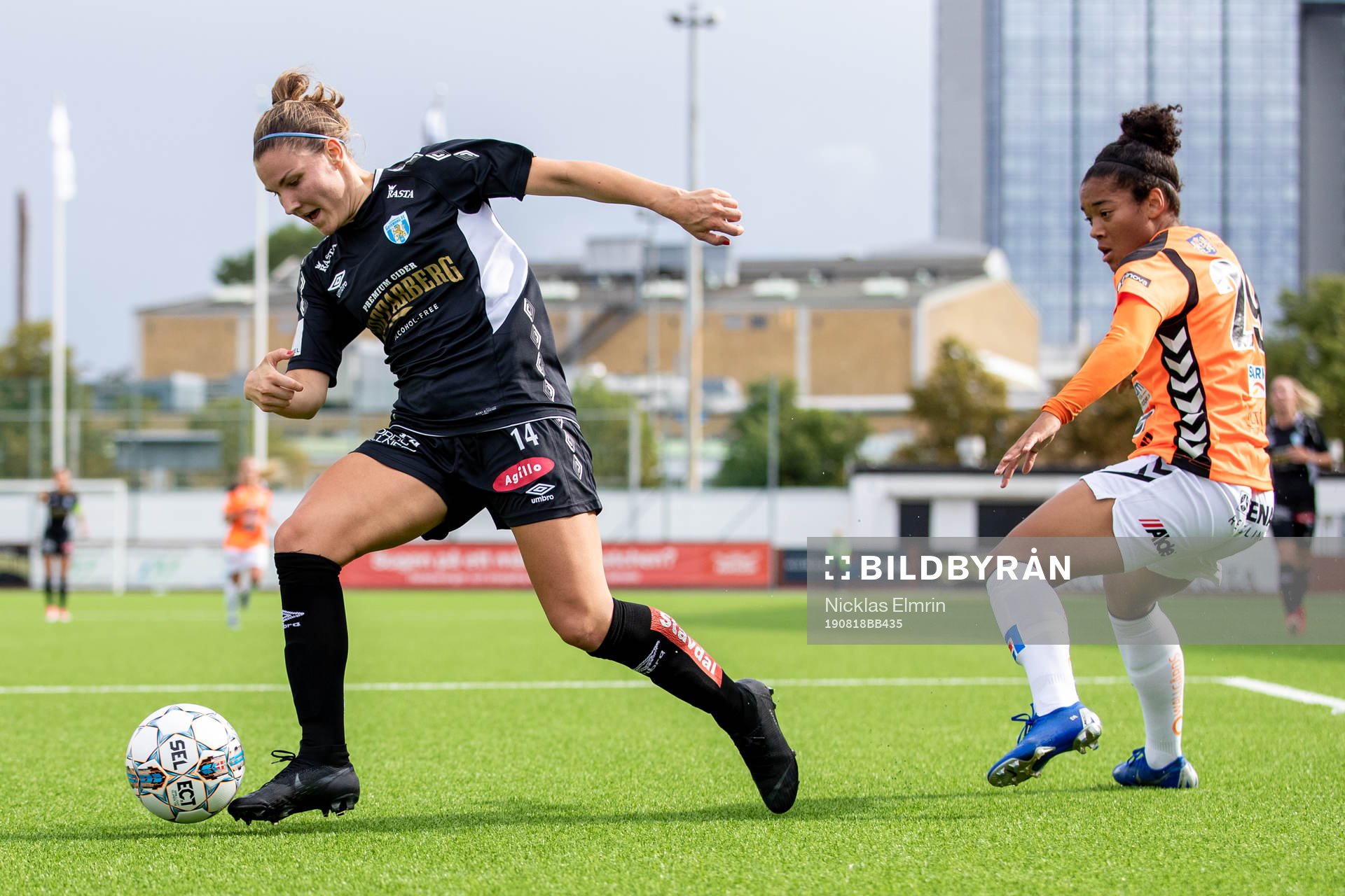 Göteborgs Natalia Kuikka  mot Kristianstads Evelina Duljan