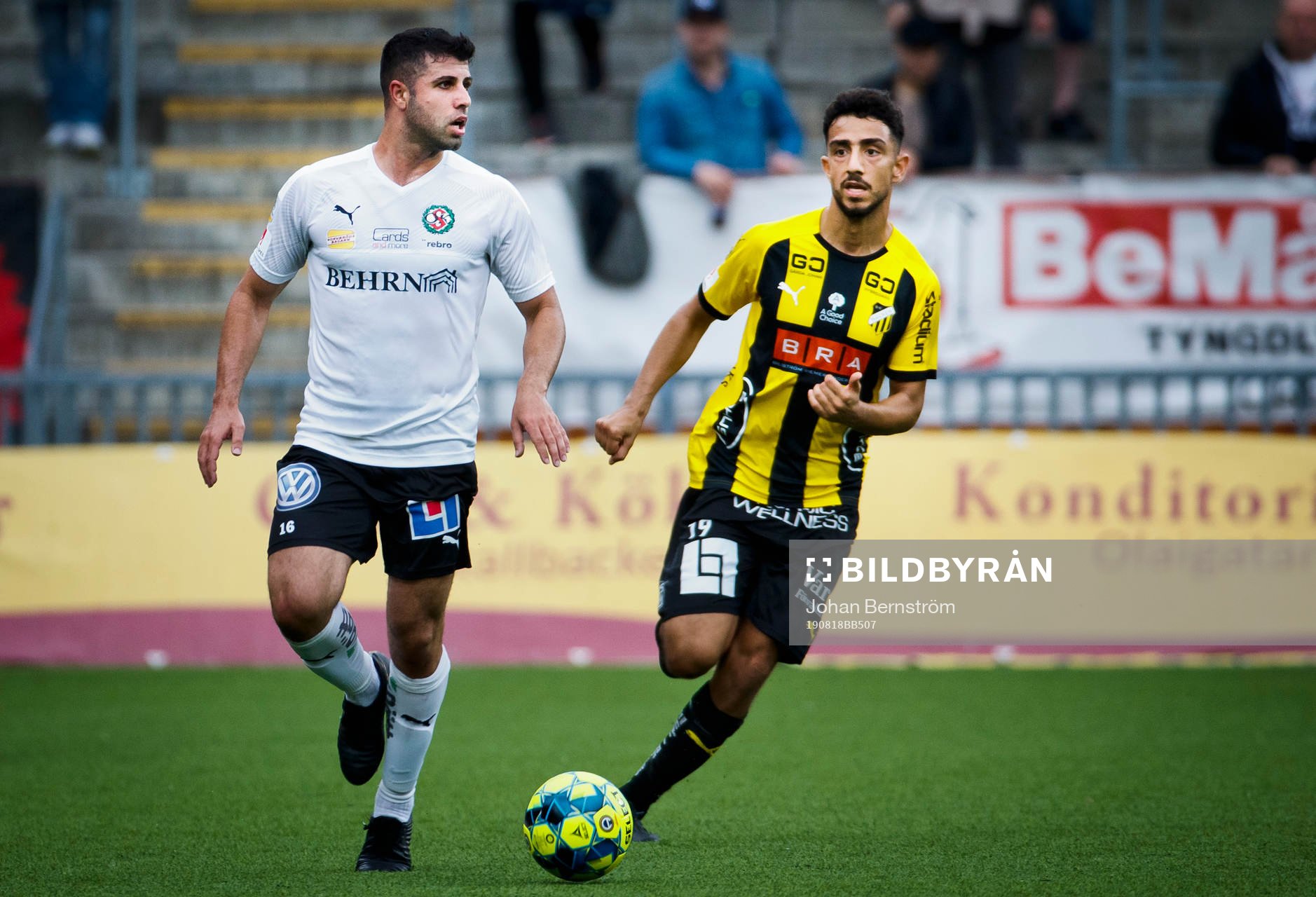 Örebros Yaser Kasım och Häckens Daleho Irandust