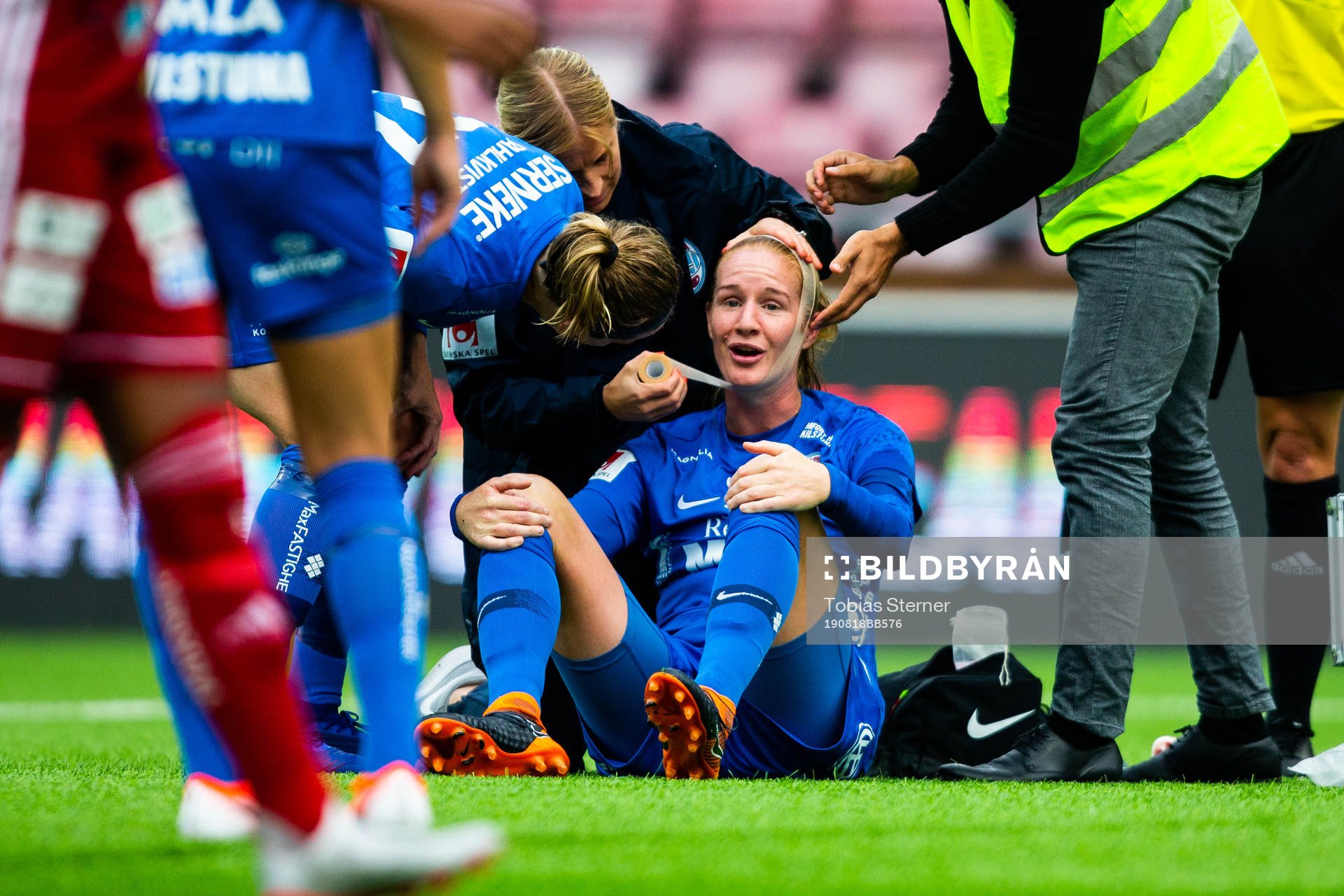 Eskilstunas Vaila Barsley är skadad