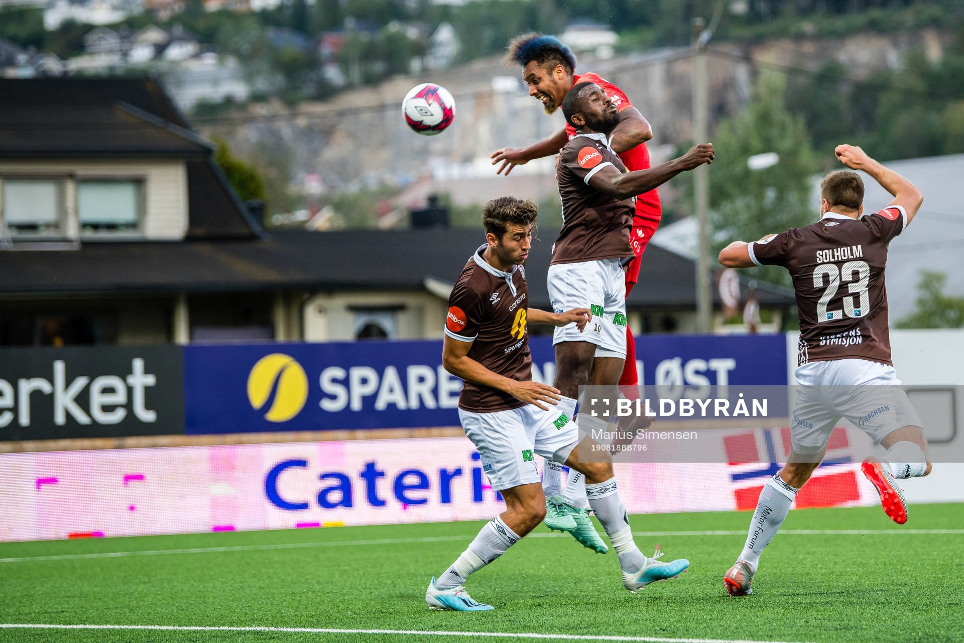 Bismar Gilberto Acosta Evans of Brann and Olivier Occean of