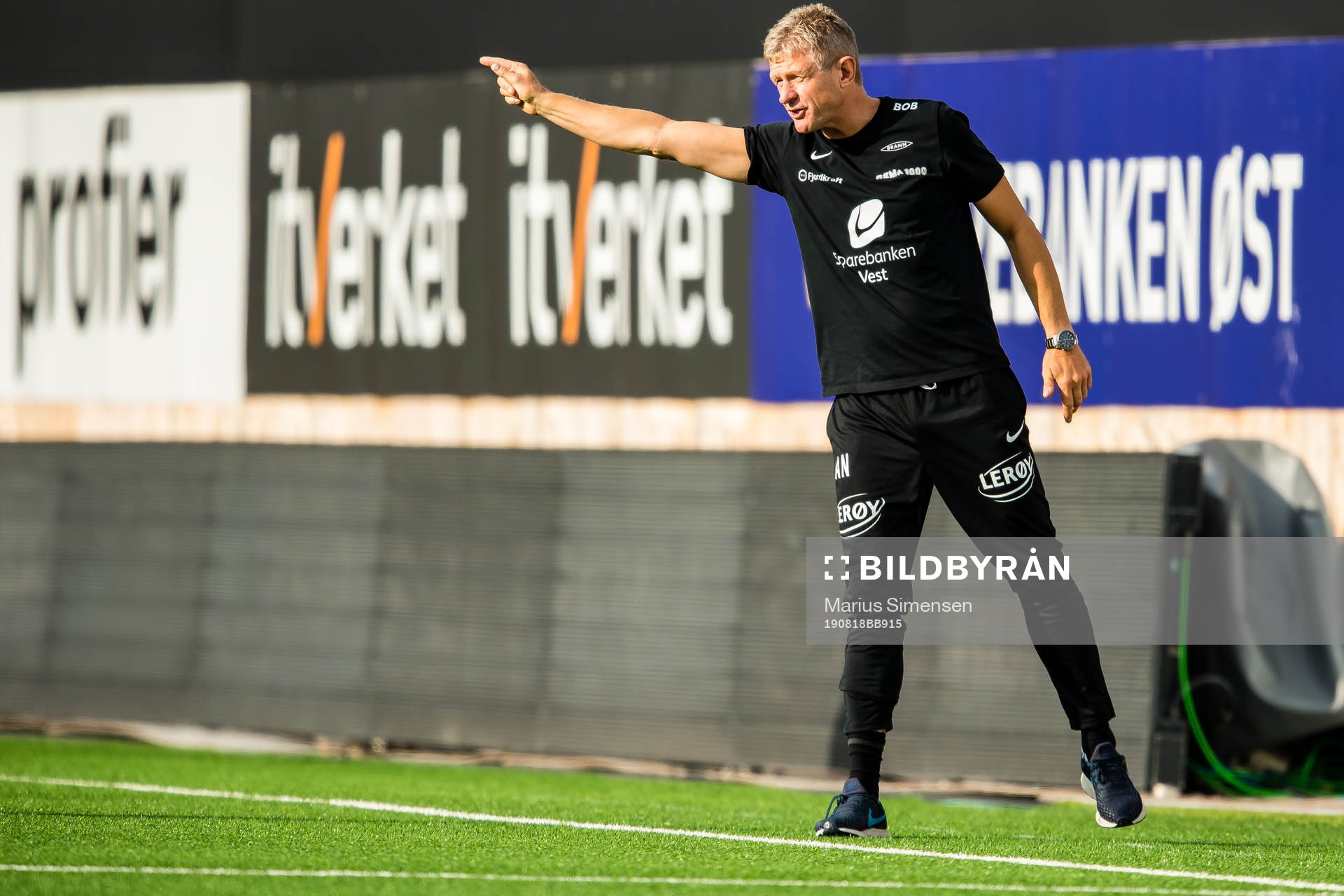 Lars Arne Nilsen, head coach of Brann