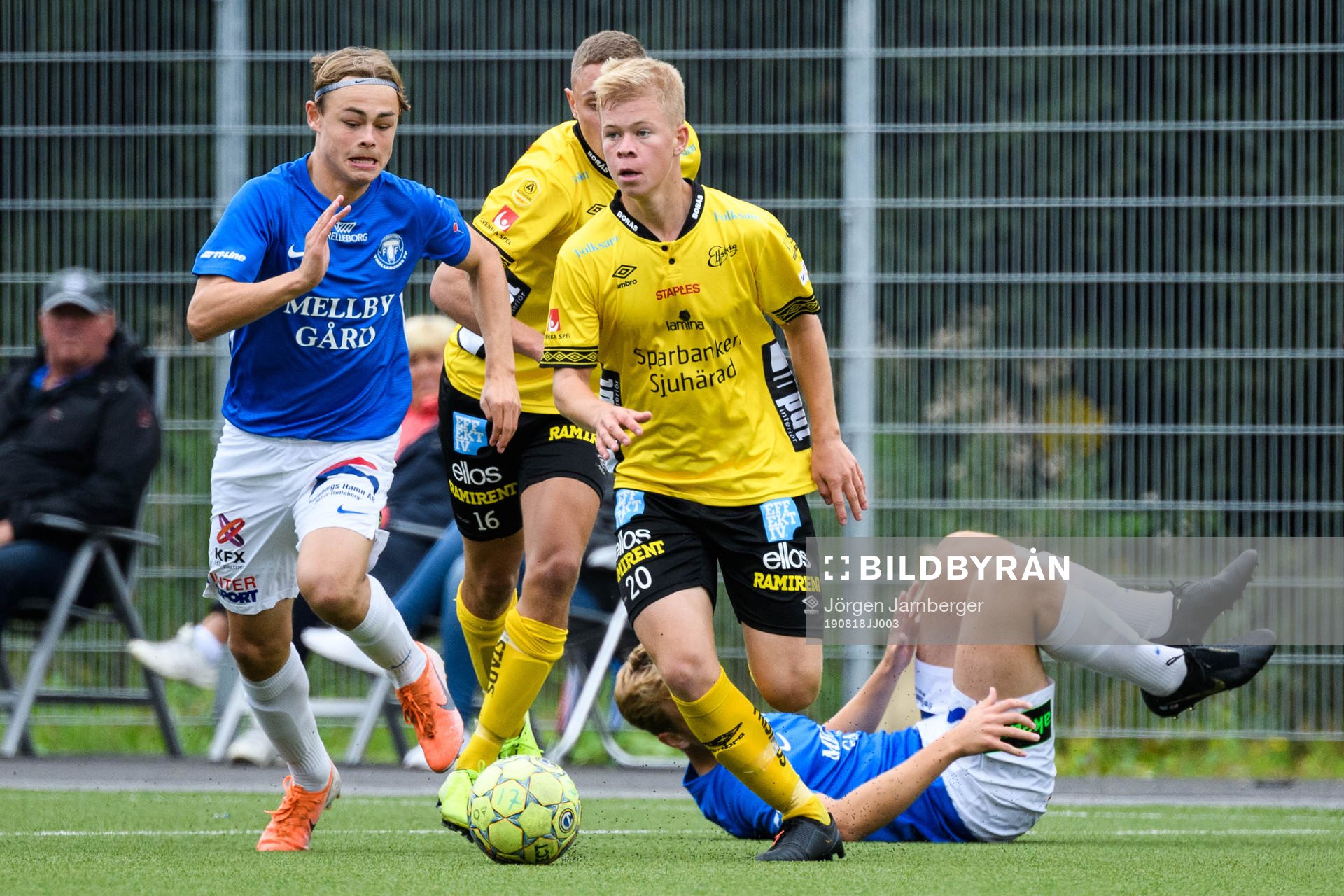Elfsborgs Filip Gustafsson och Trelleborgs Theo Mårtensson