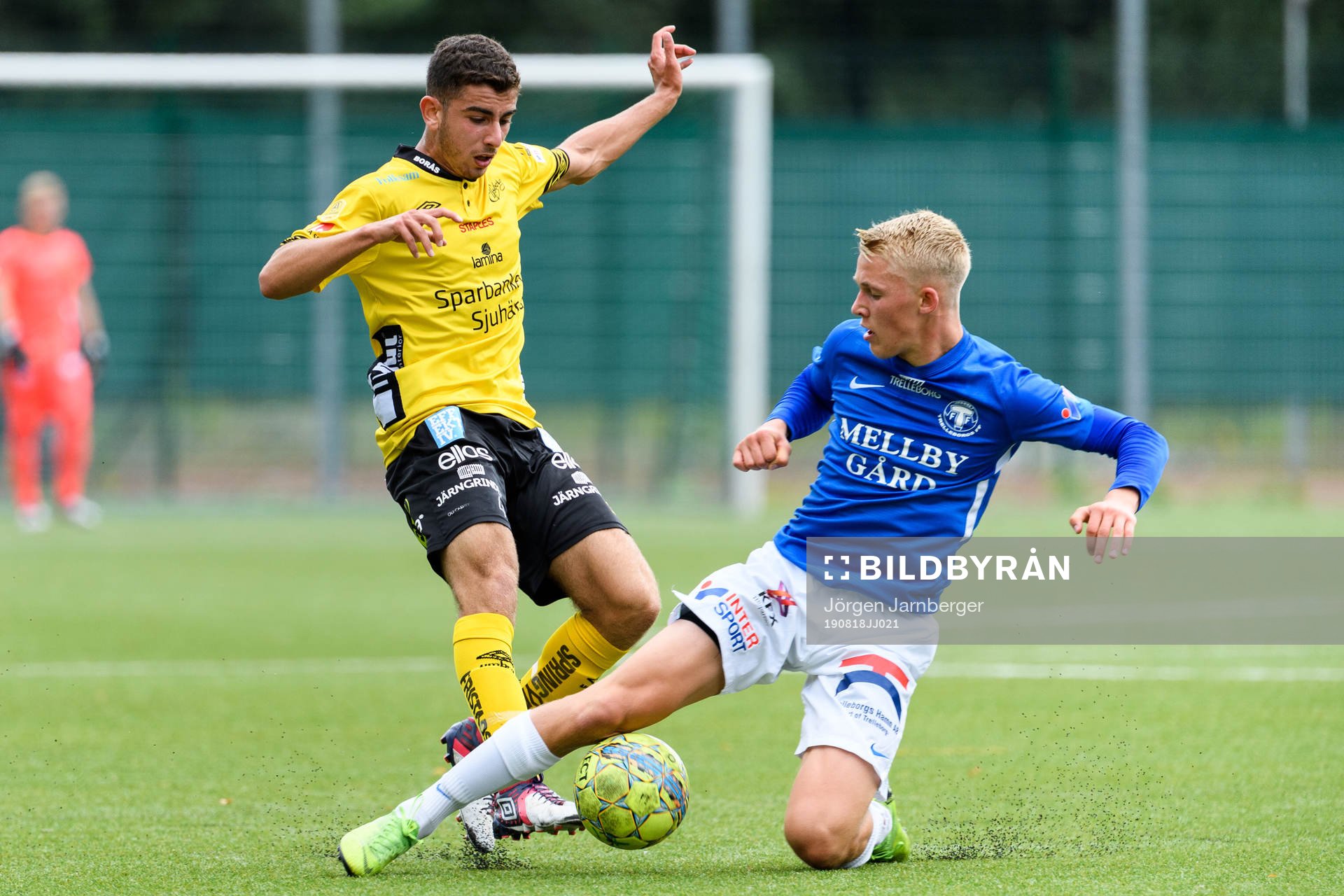 Elfsborgs Johannes Abdulahad och Trelleborgs Sebastian