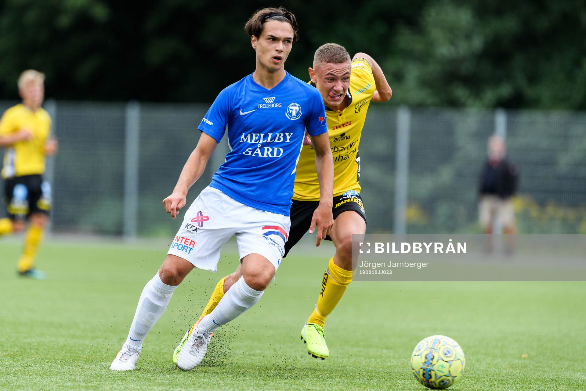 Trelleborgs Joel Celik och Elfsborgs Theo Lind
