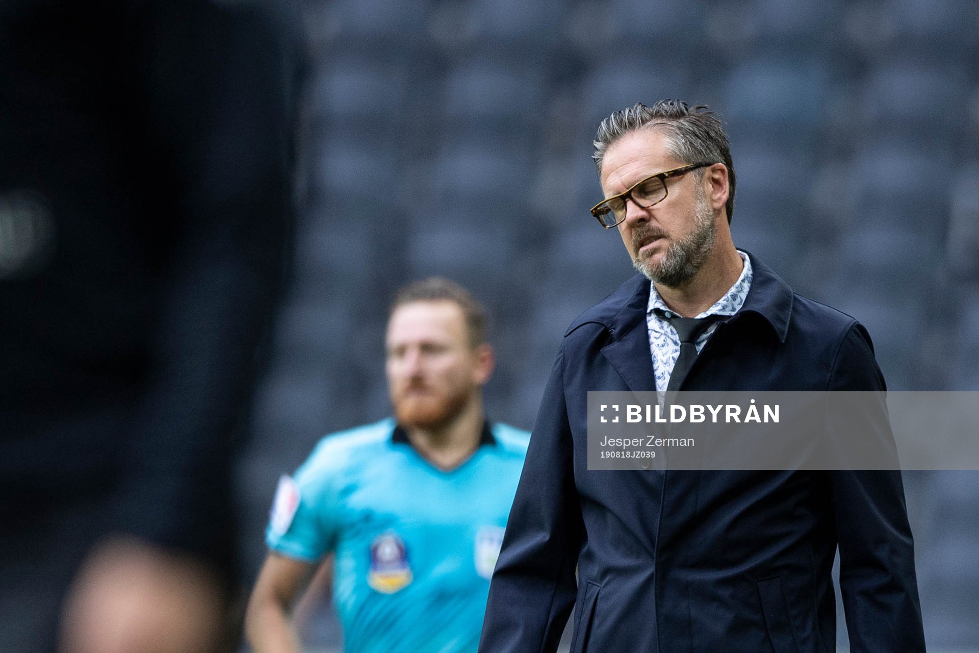 s tränare Rikard Norling deppar
