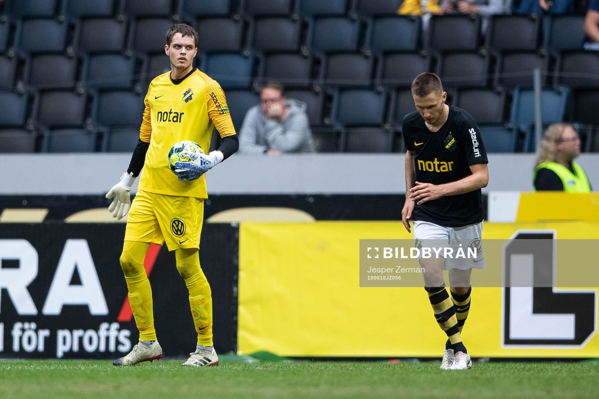 s målvakt Oscar Linnér