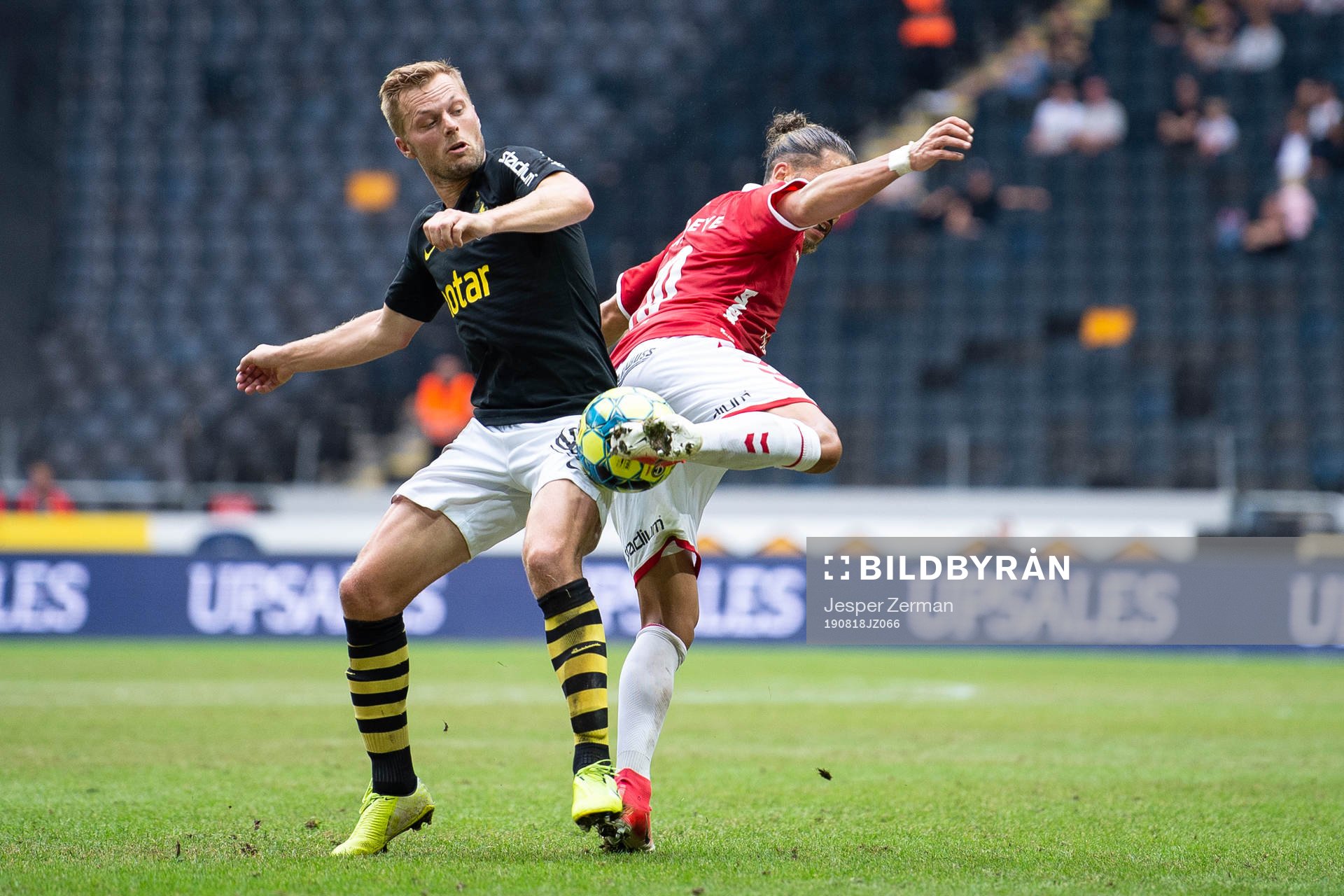 s Sebastian Larsson och Kalmars Alexander Jakobsen