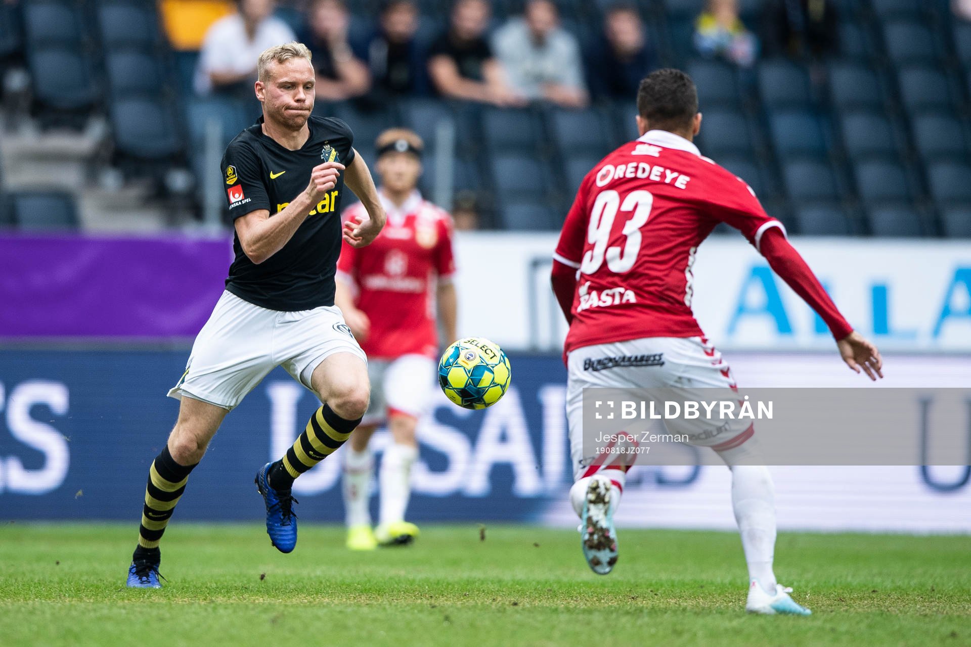 s Kolbeinn Sigthorsson och Kalmars Rafael Gimenes Da Silva