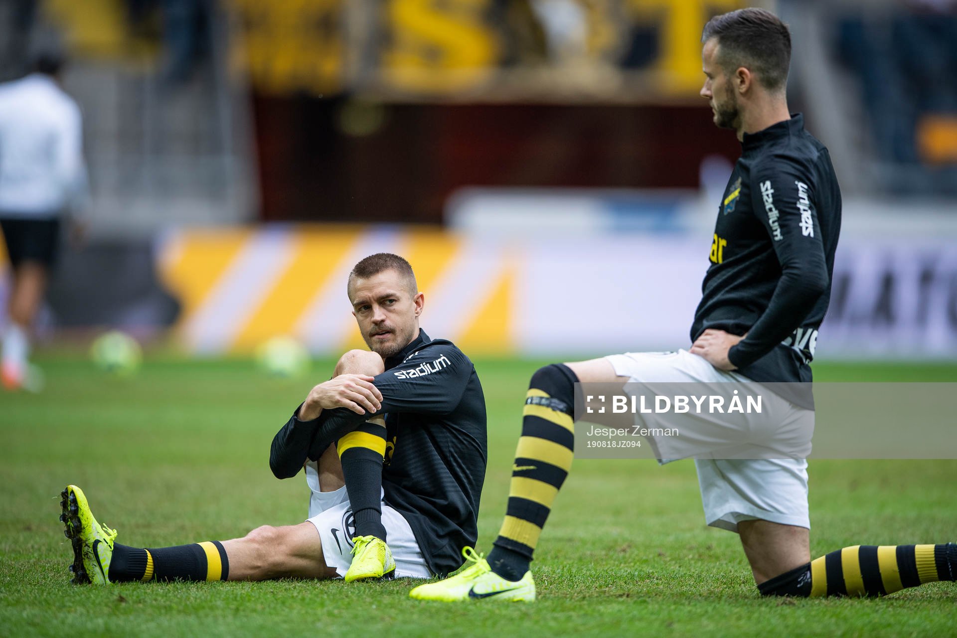 s Rasmus Lindkvist och AIK:s Robert Lundström