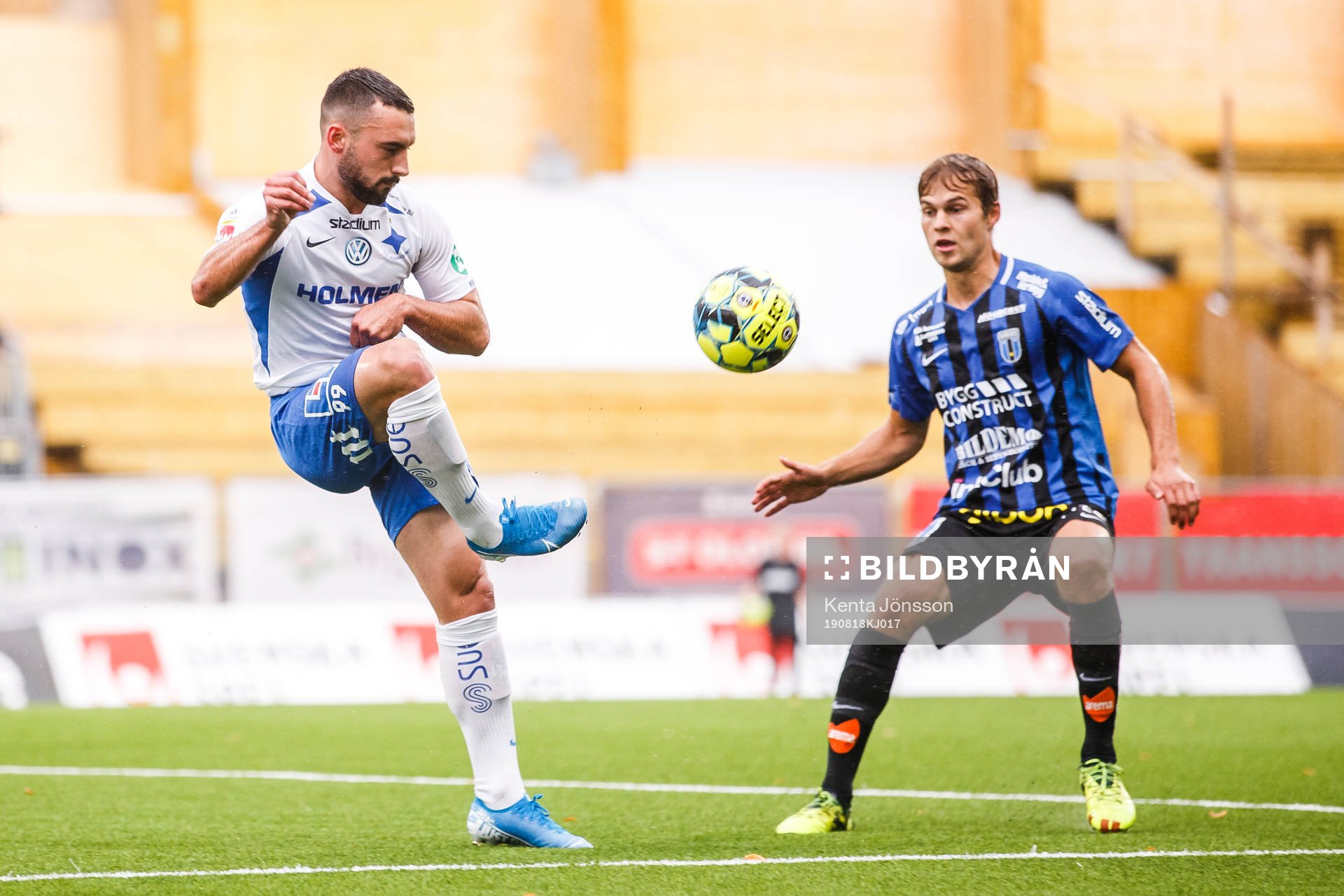 IFK Norrköpings Sead Haksabanovic och Sirius Sam Lundholm