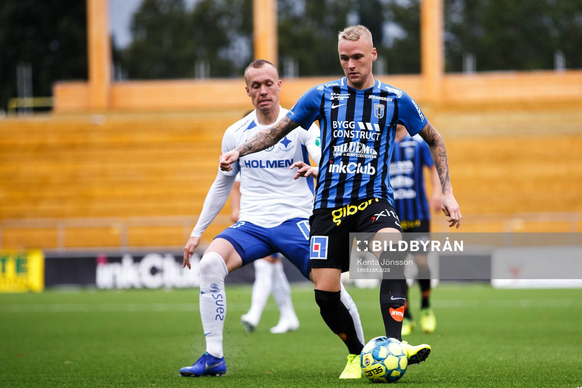 Sirius Adam Ståhl och IFK Norrköpings Gudmundur