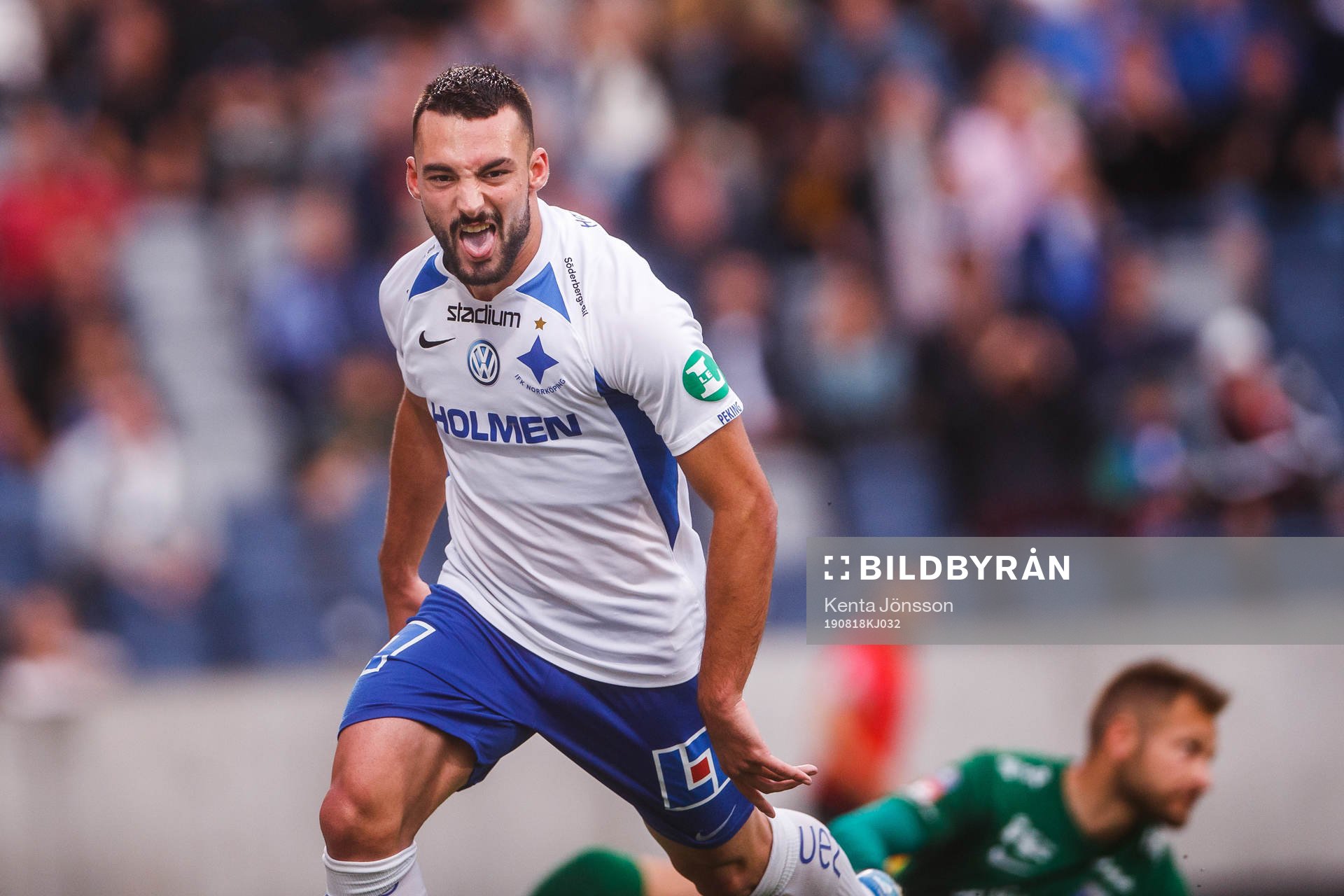IFK Norrköpings Sead Haksabanovic jublar