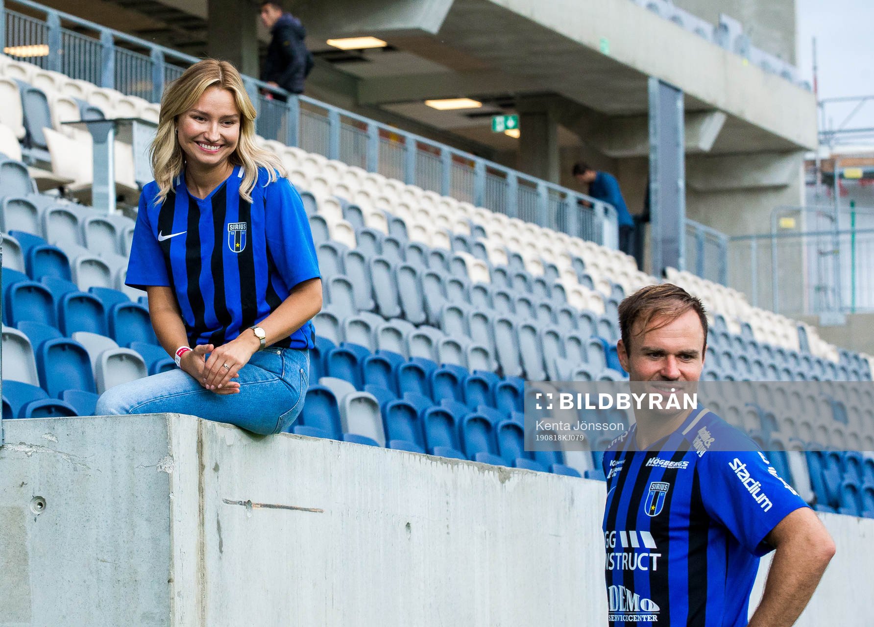 Sirius Niklas Busch Thor med sin fru Ebba Busch Thor