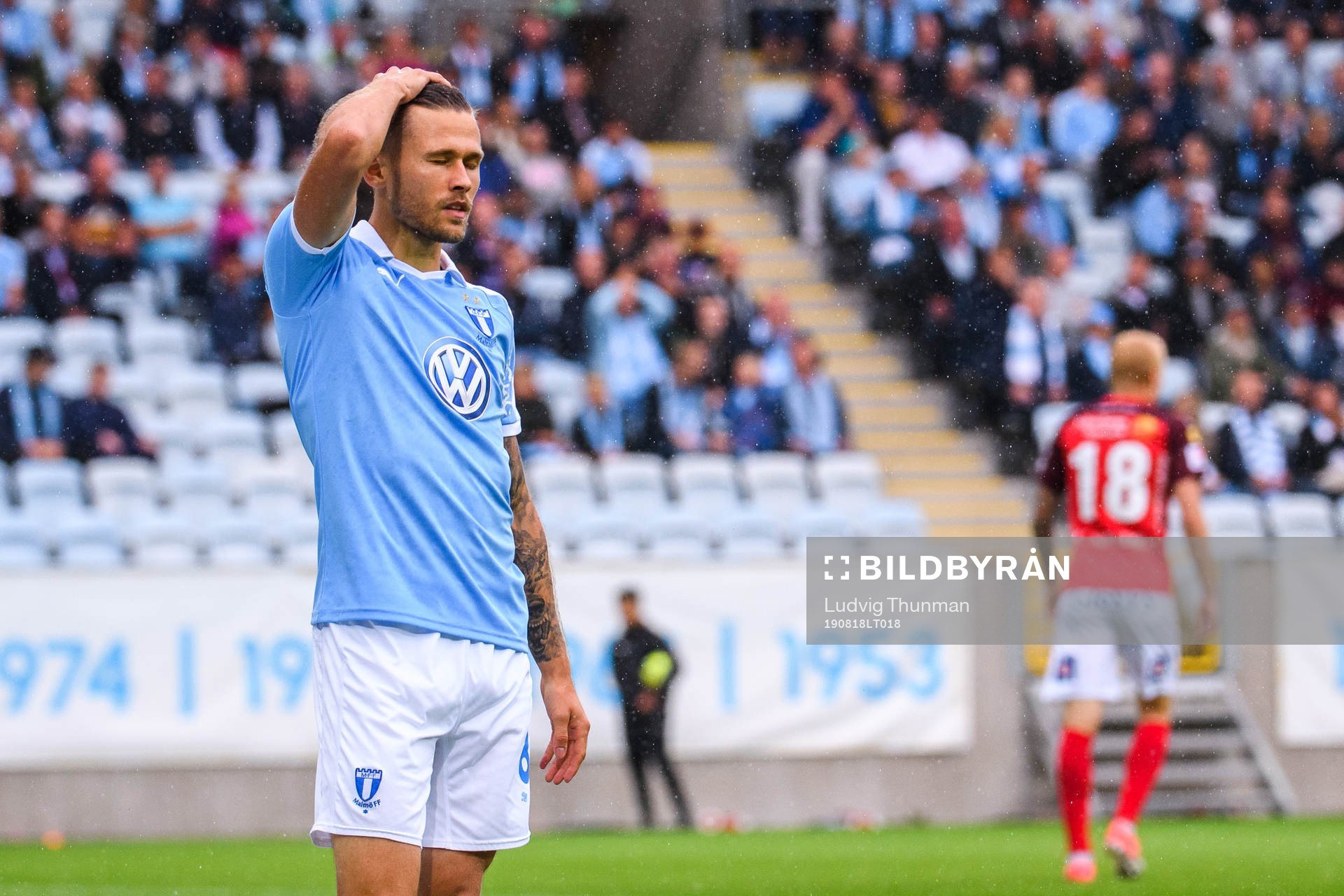 Malmö FFs Arnór Traustason deppar