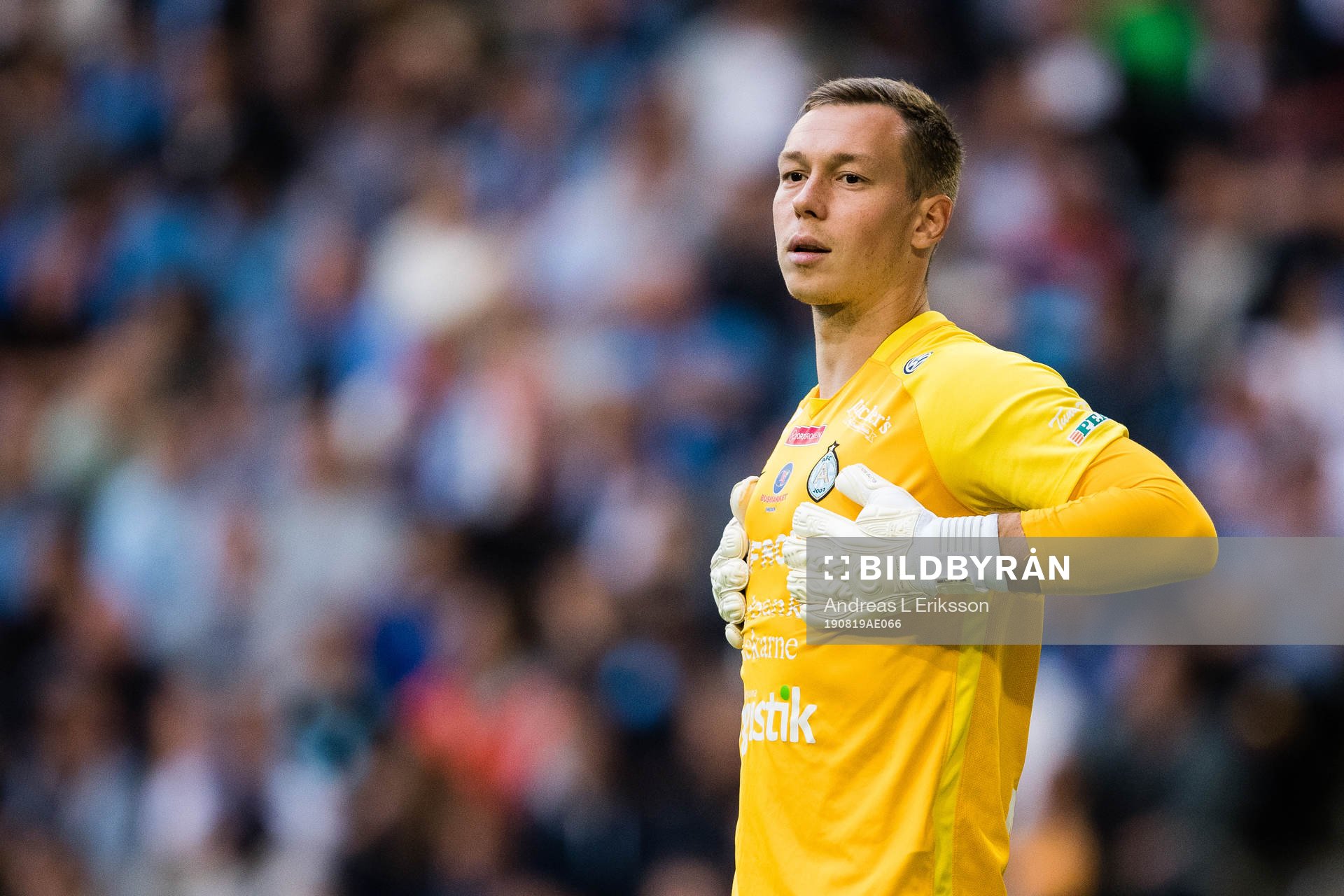 AFC Eskilstunas målvakt Ihor Levchenko