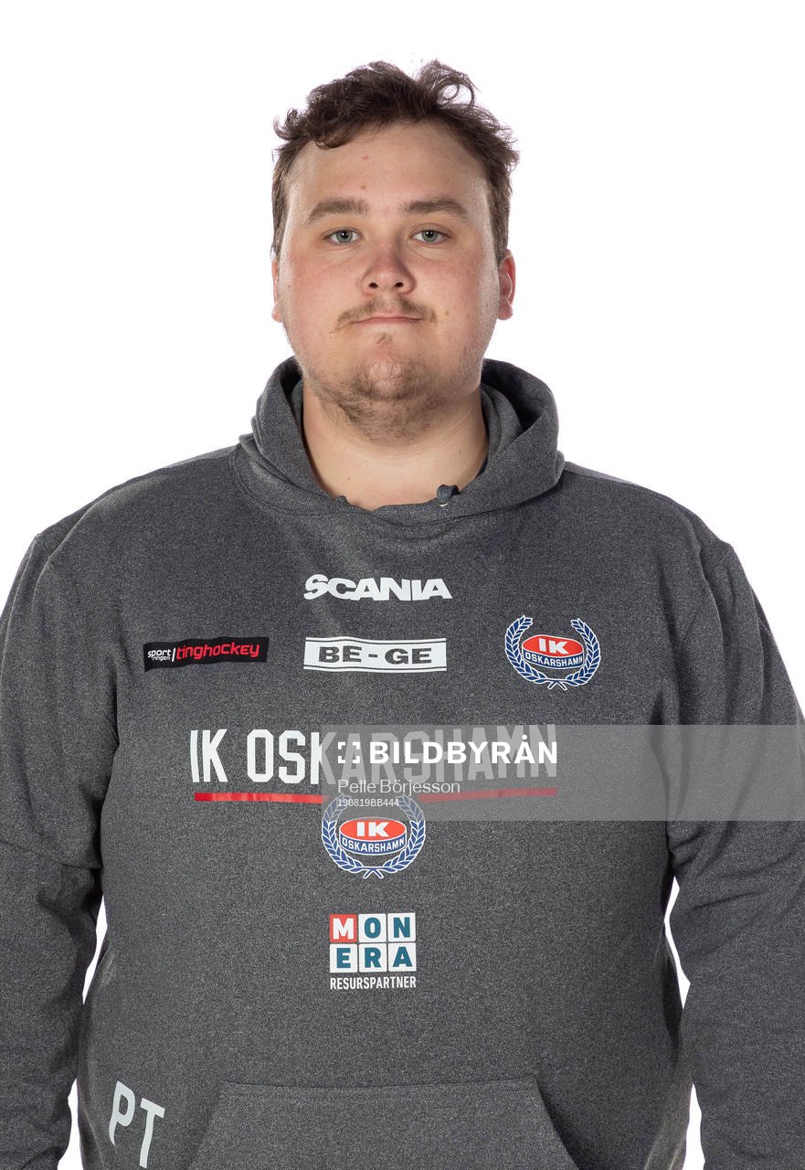 Oskarshamns materialförvaltare Philip Törmänen