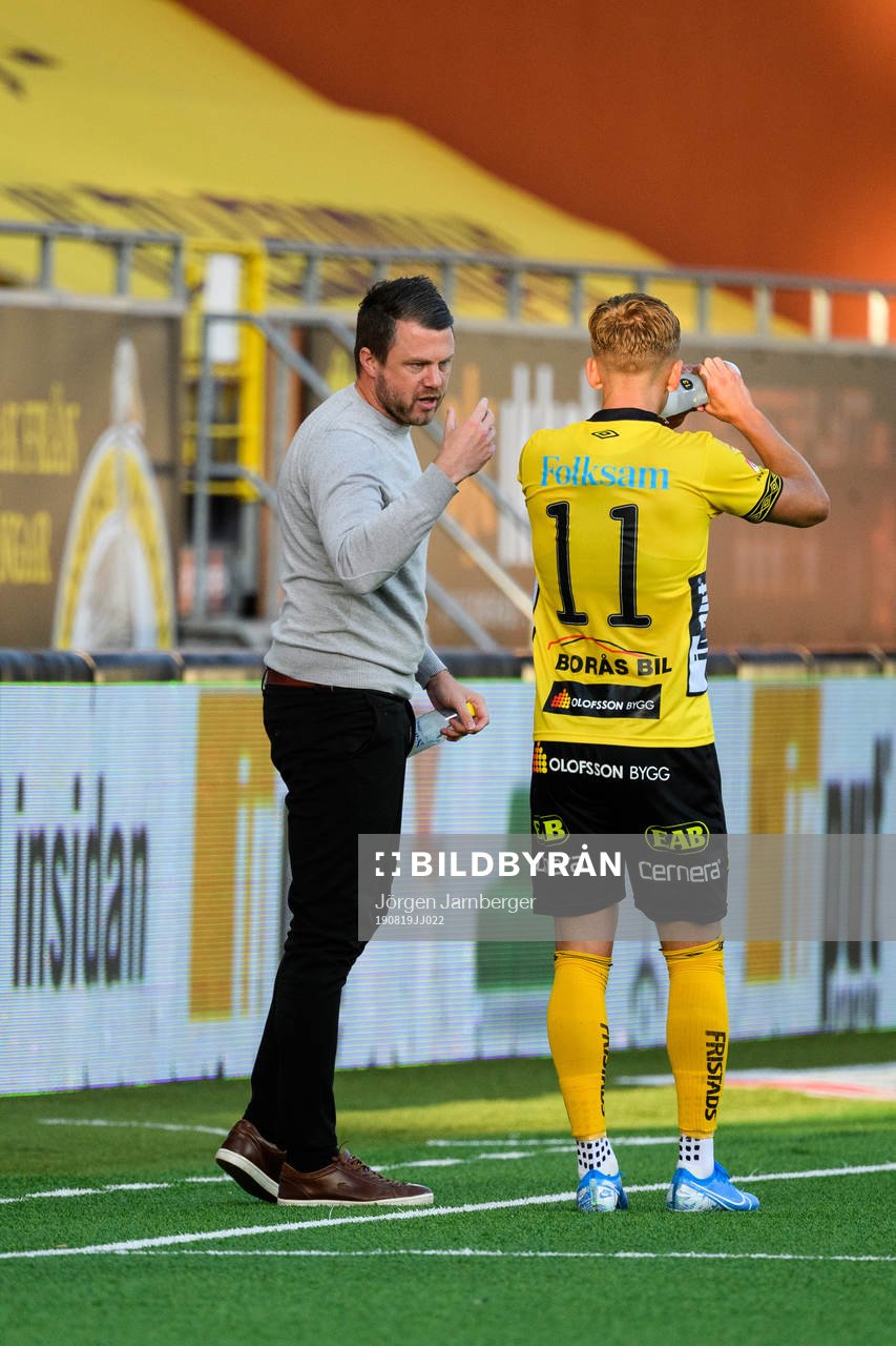 Elfsborgs manager Jimmy Thelin