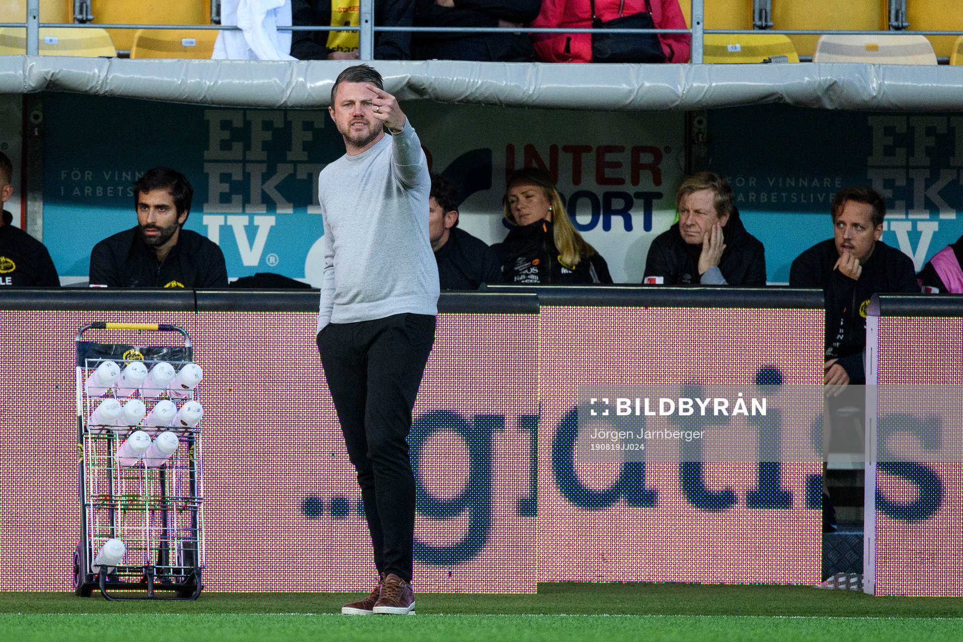 Elfsborgs manager Jimmy Thelin