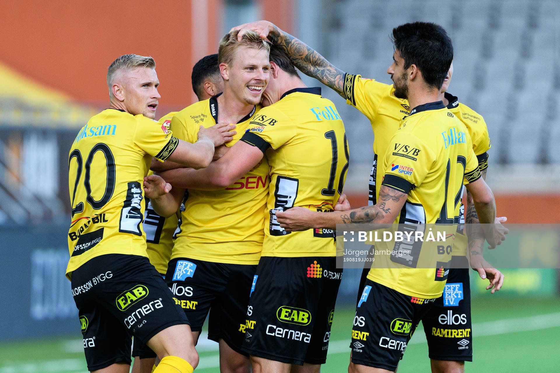 Elfsborgs Per Frick jublar