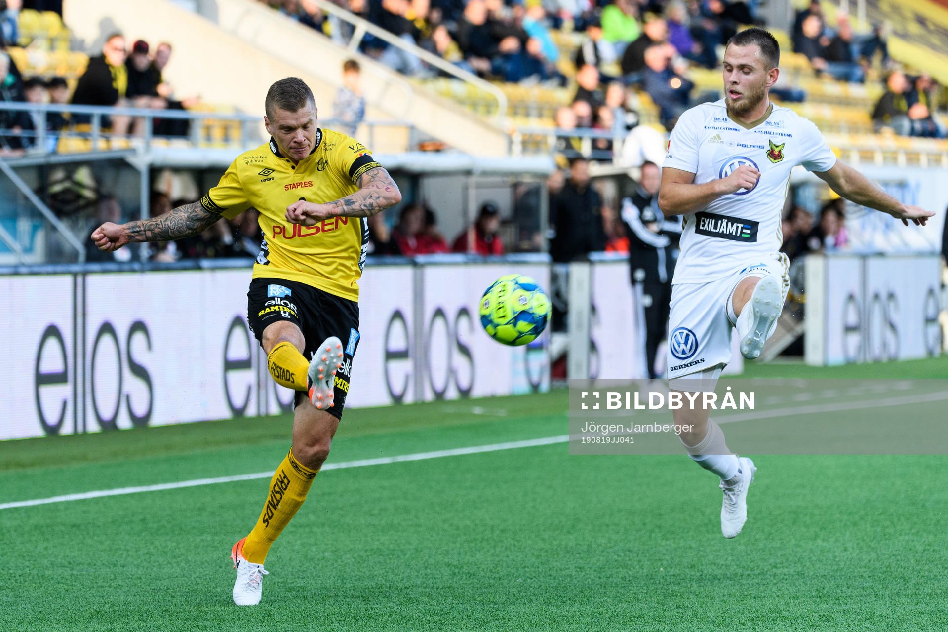 under fotbollsmatchen i Allsvenskan mellan Elfsborg och