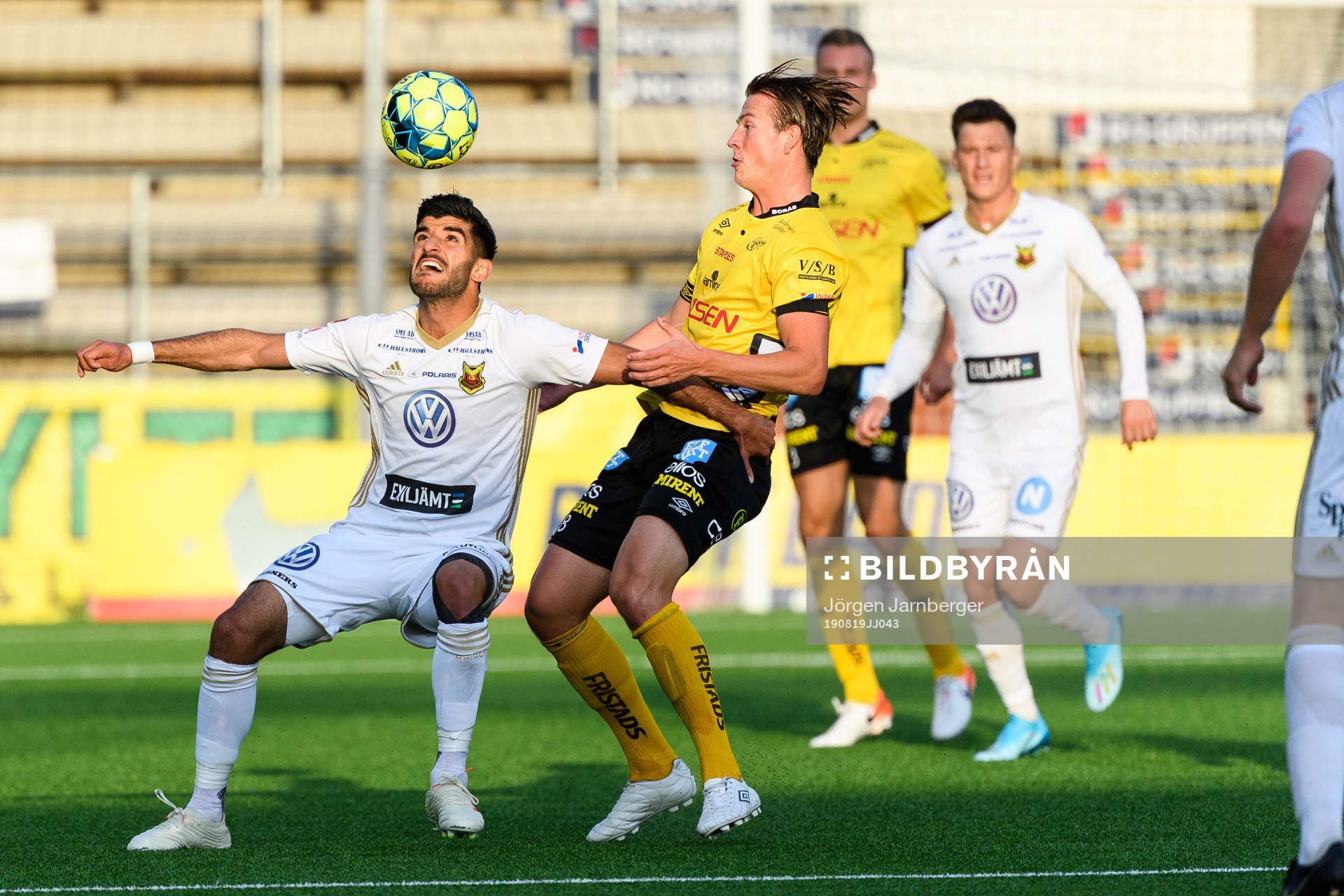 Östersunds Rewan Amin och Elfsborgs Simon Olsson