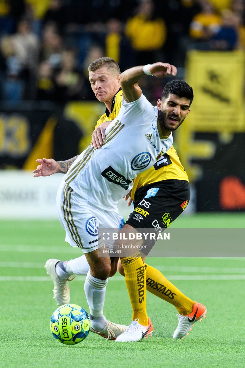 Östersunds Rewan Amin och Elfsborgs Samuel Holmén